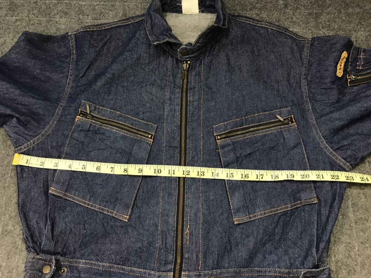 Japanese Brand Vintage 90s Rambeth Indigo Denim Pant Workwear Carpenter Size US 37 - 10 Thumbnail