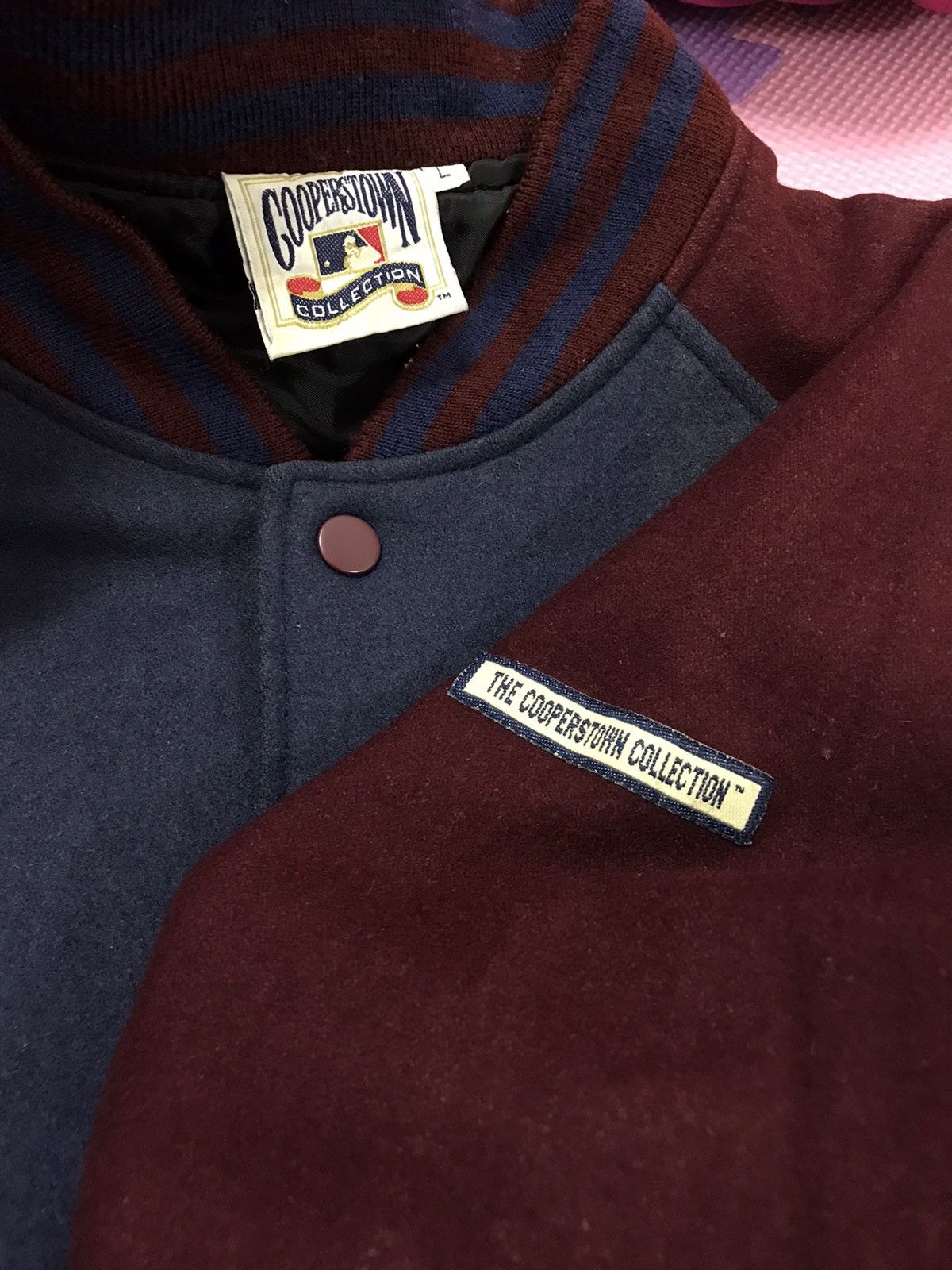Cooperstown Collection × MLB Vintage Boston Red Sox Varsity Wool Jacket MLB Baseball Size US L / EU 52-54 / 3 - 4 Thumbnail