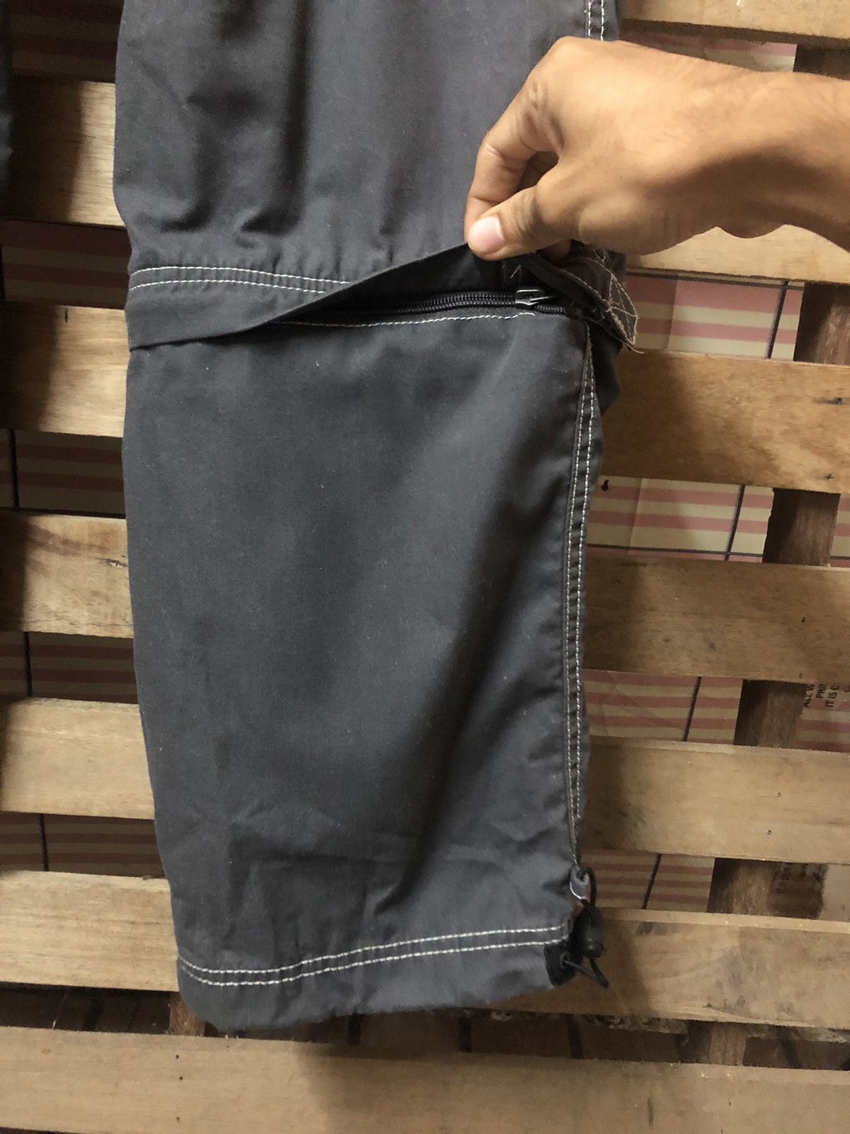 Japanese Brand Cargo Multi Pocket Technical Two Way Pant Size US 32 / EU 48 - 5 Thumbnail