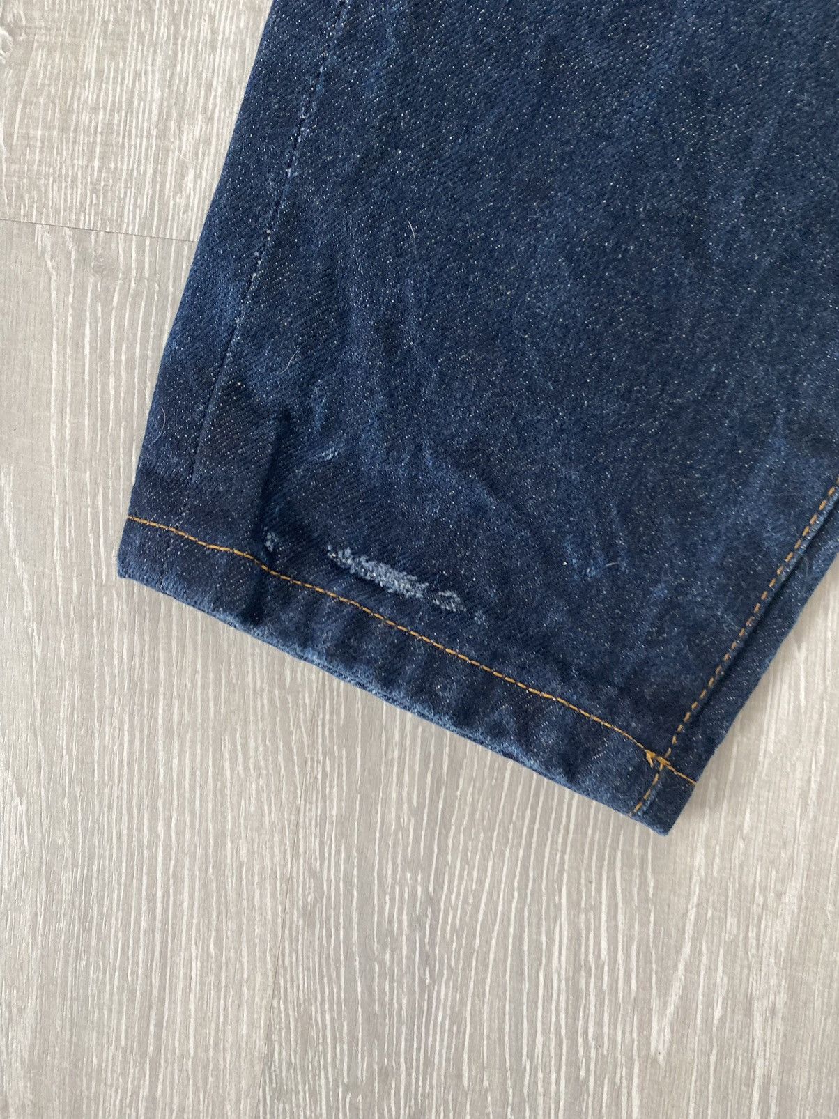 Evisu × Japanese Brand × Vintage Evisu Japan vintage navy jeans denim pants baby logo Size US 30 / EU 46 - 6 Thumbnail