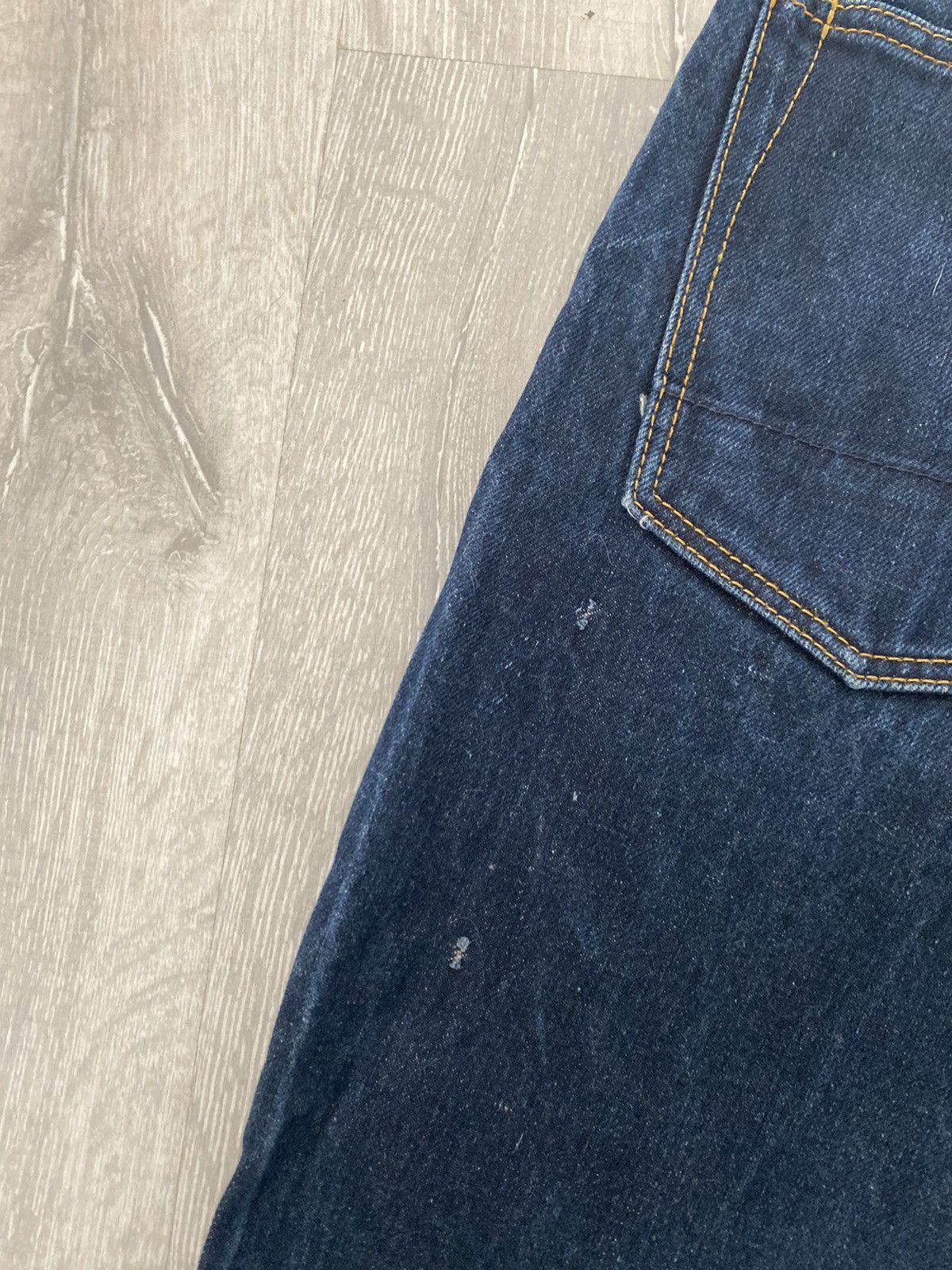 Evisu × Japanese Brand × Vintage Evisu Japan vintage navy jeans denim pants baby logo Size US 30 / EU 46 - 4 Thumbnail