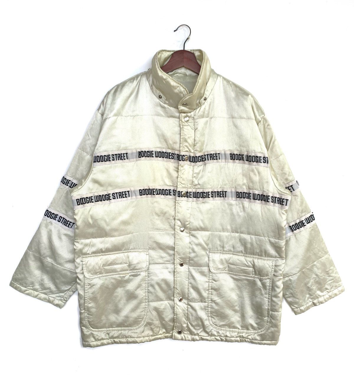 Japanese Brand × Vintage Vintage Boogie Woogie Street Jacket/Stripes Tapes Logo Size US L / EU 52-54 / 3 - 1 Thumbnail