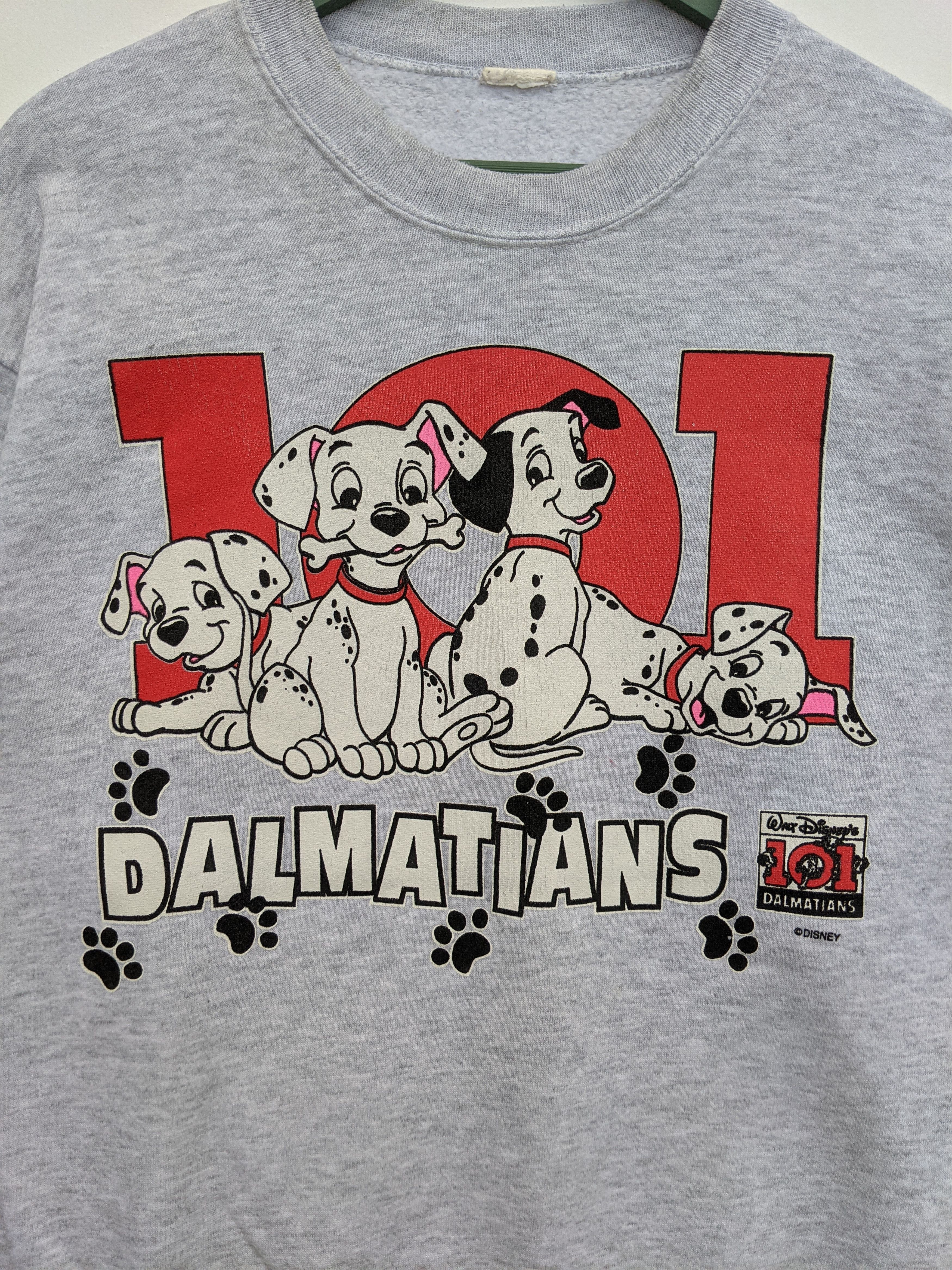 Disney Vintage 90s 101 Dalmatians Sweatshirt Size US M / EU 48-50 / 2 - 3 Thumbnail