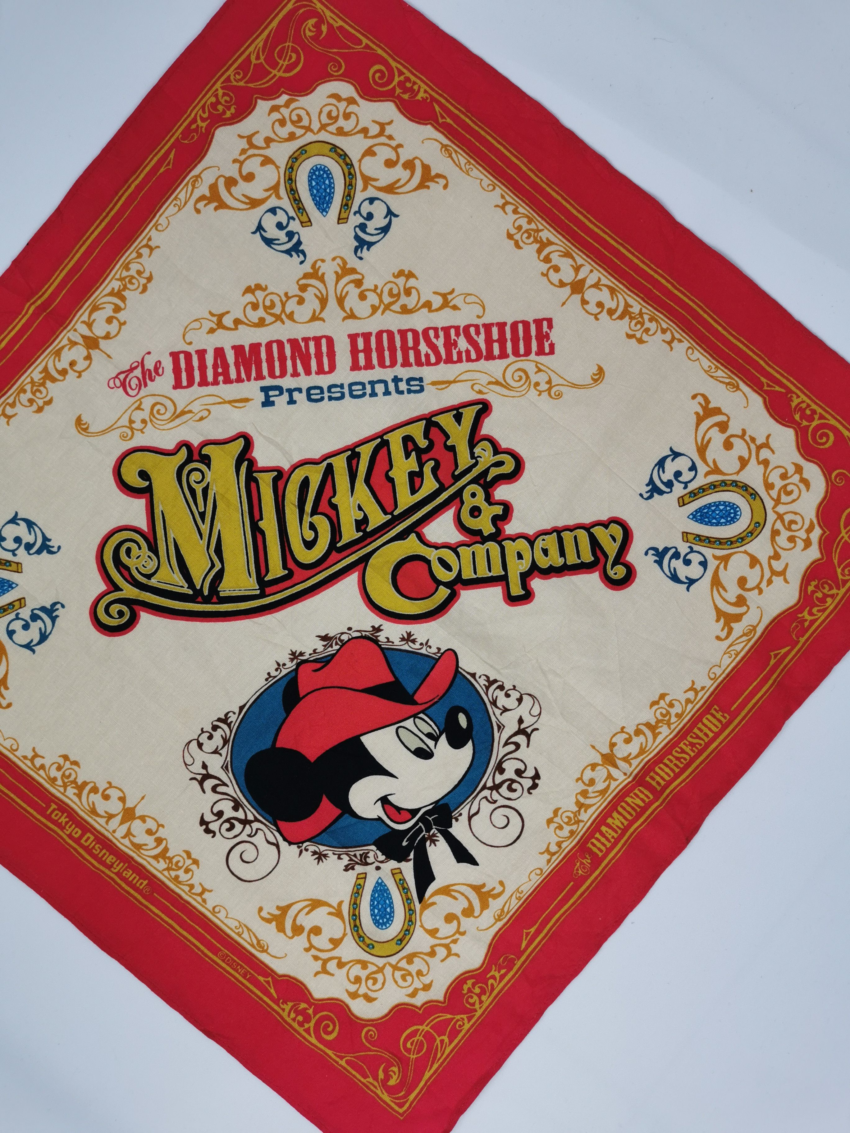 Disney Mickey mouse disnye handkerchief bandana neckerchief Size ONE SIZE - 5 Thumbnail