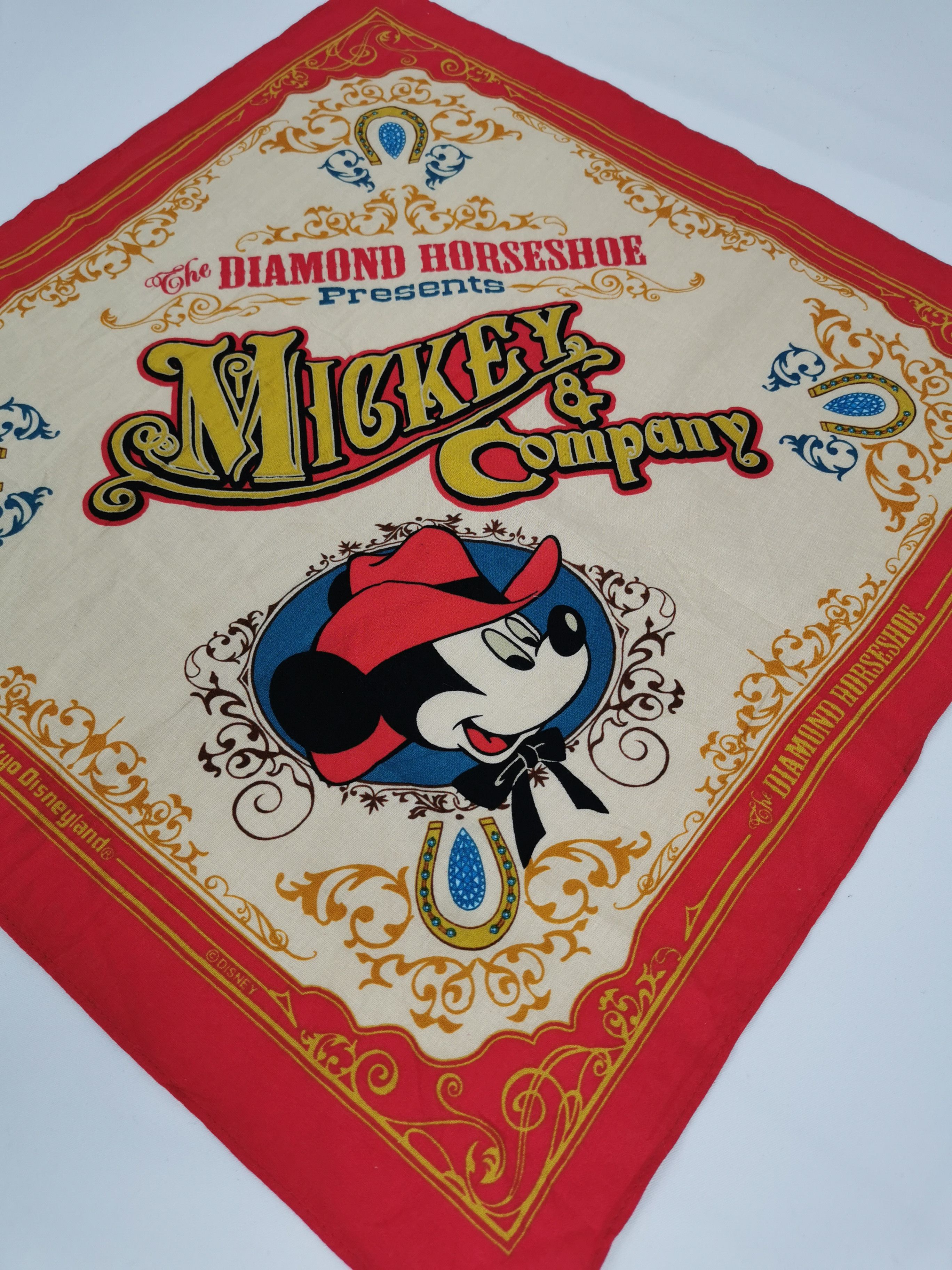 Disney Mickey mouse disnye handkerchief bandana neckerchief Size ONE SIZE - 3 Thumbnail