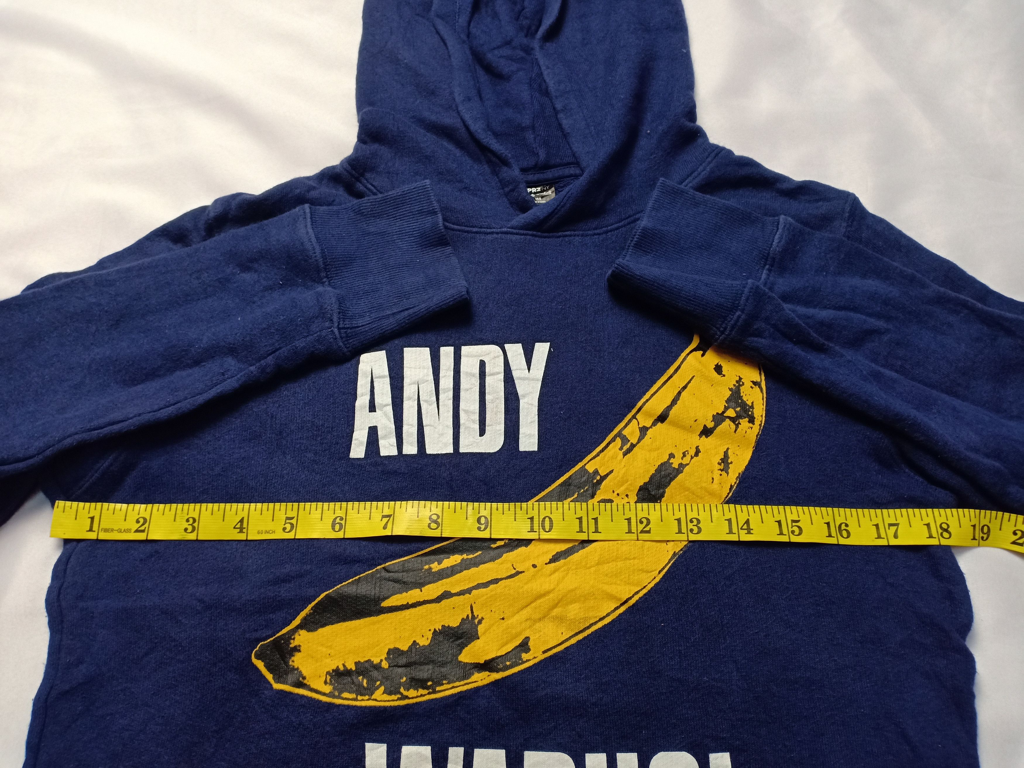 Andy Warhol × Band Tees Hype! ANDY WARHOL Hoodie Velvet Underground Cover Size S / US 4 / IT 40 - 7 Thumbnail