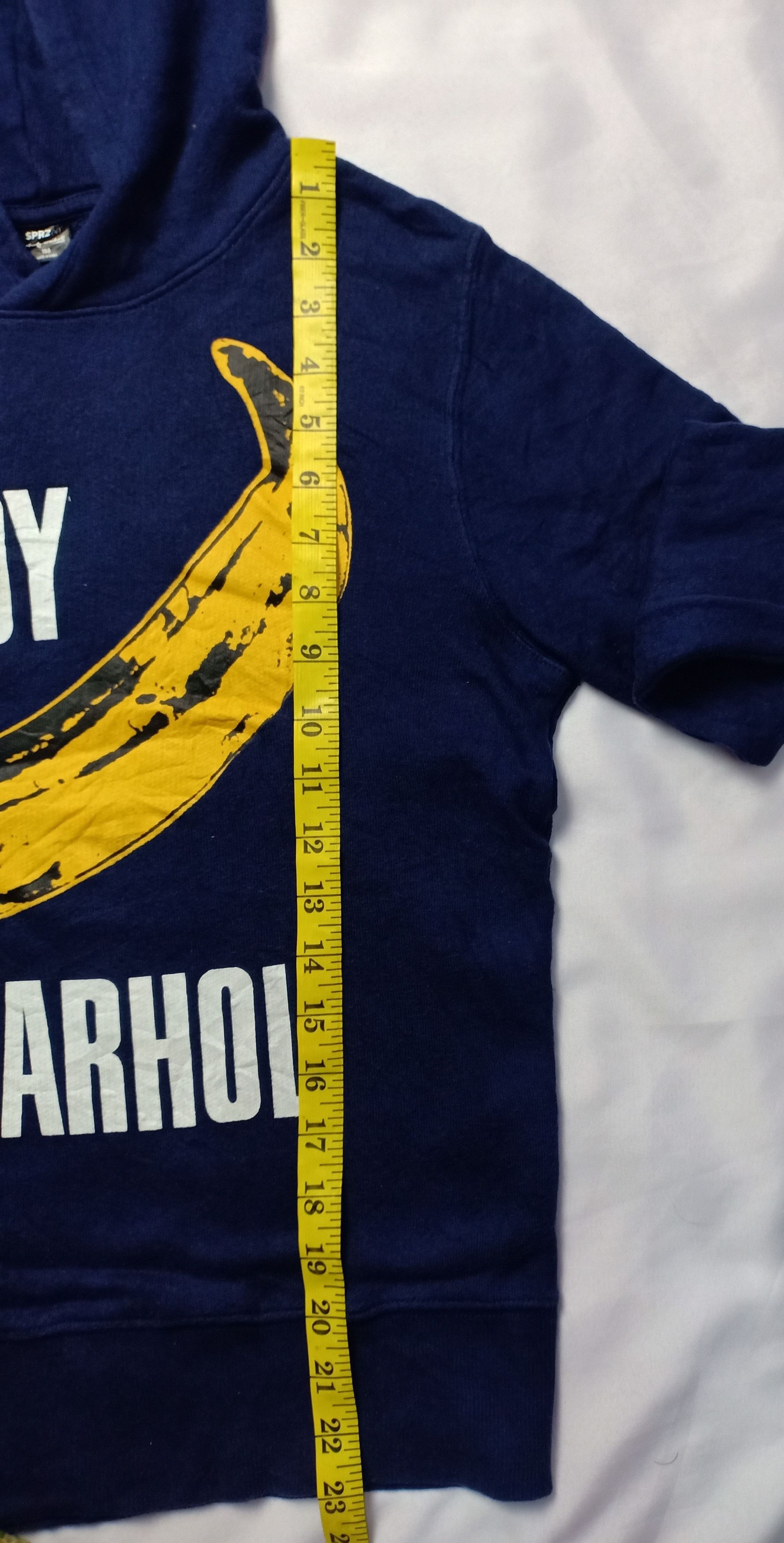 Andy Warhol × Band Tees Hype! ANDY WARHOL Hoodie Velvet Underground Cover Size S / US 4 / IT 40 - 6 Thumbnail