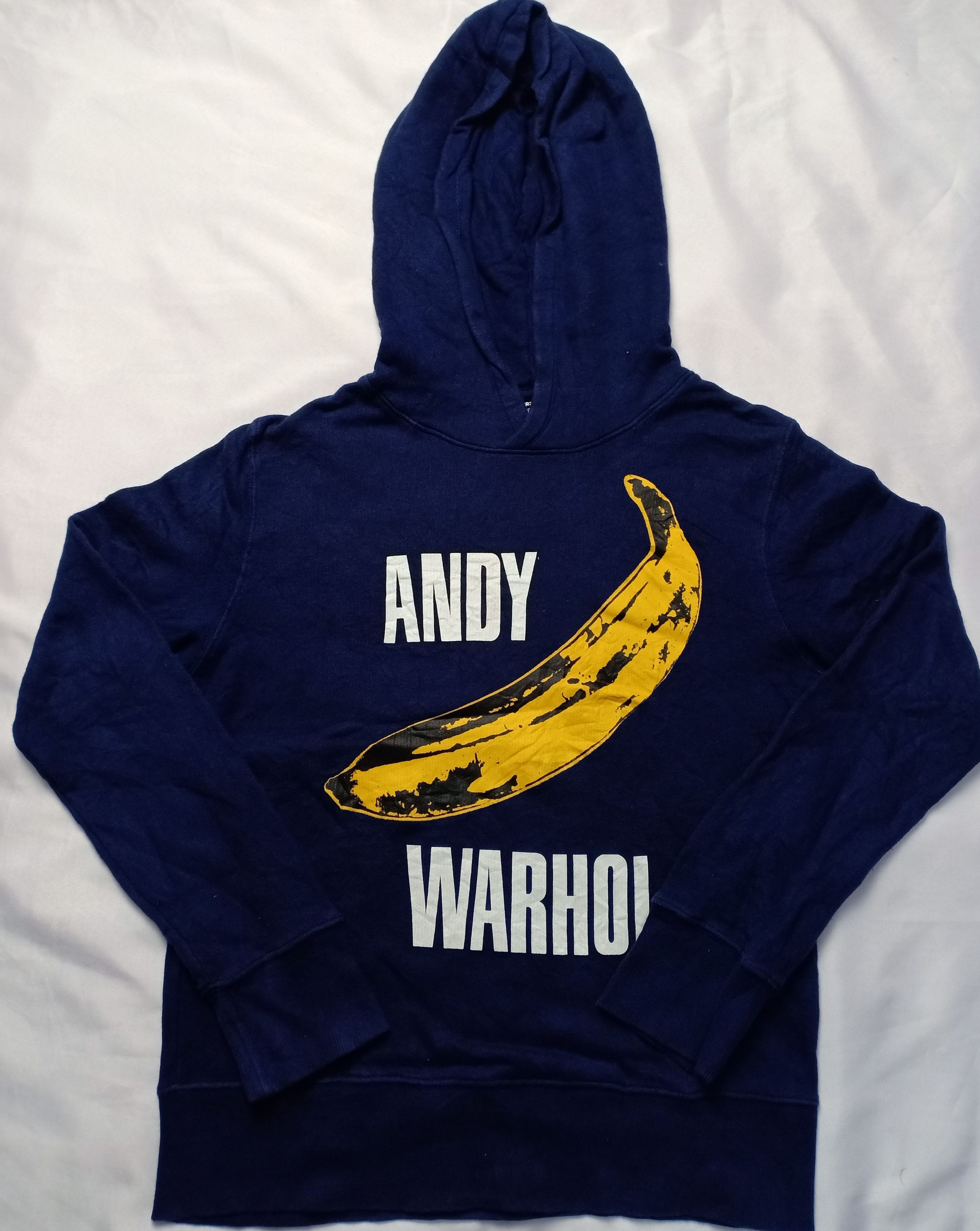 Andy Warhol × Band Tees Hype! ANDY WARHOL Hoodie Velvet Underground Cover Size S / US 4 / IT 40 - 2 Thumbnail