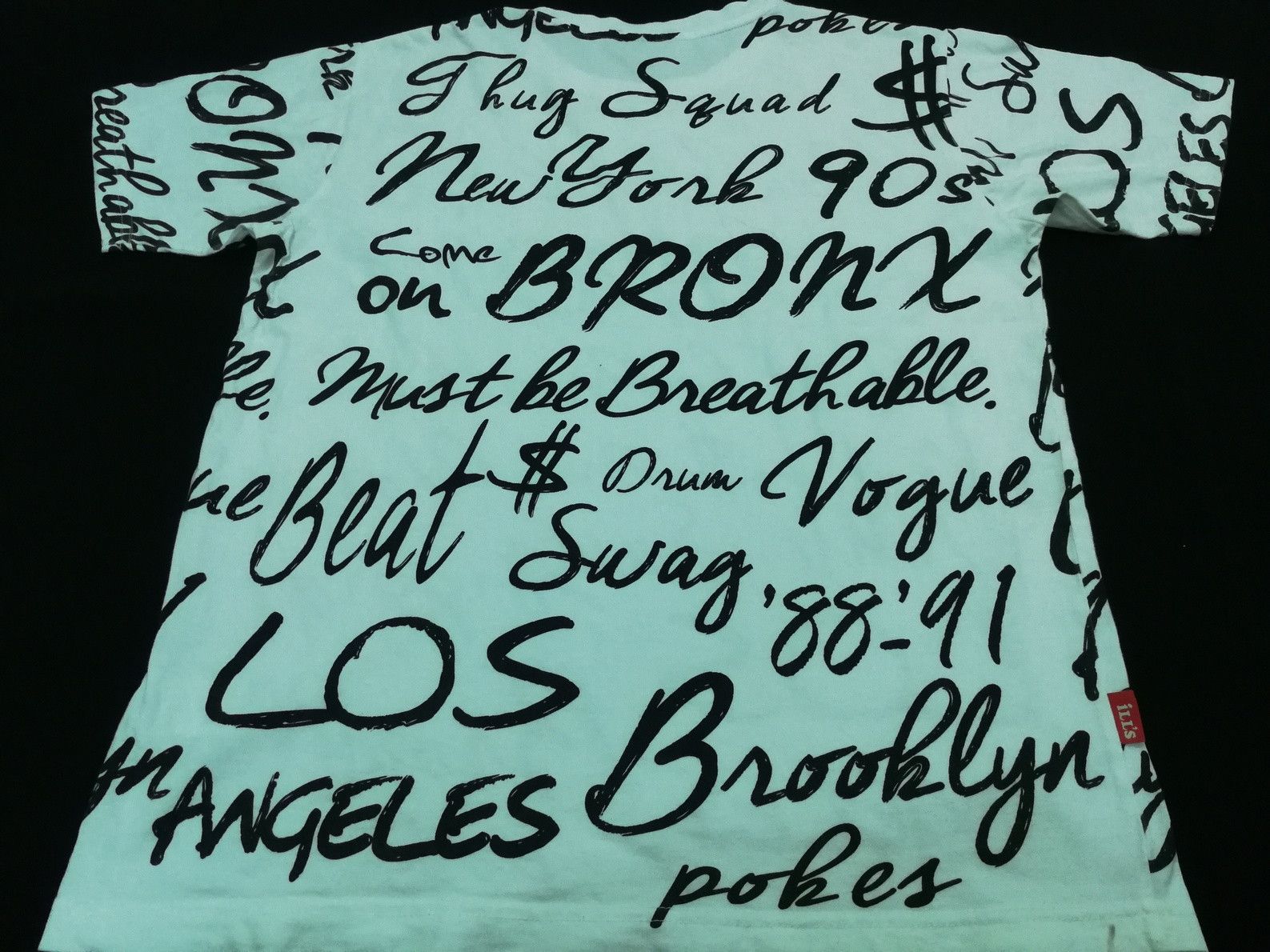 Japanese Brand Ill's Different Rich Actress Over Printed Thug Squad Tee Size US M / EU 48-50 / 2 - 3 Thumbnail
