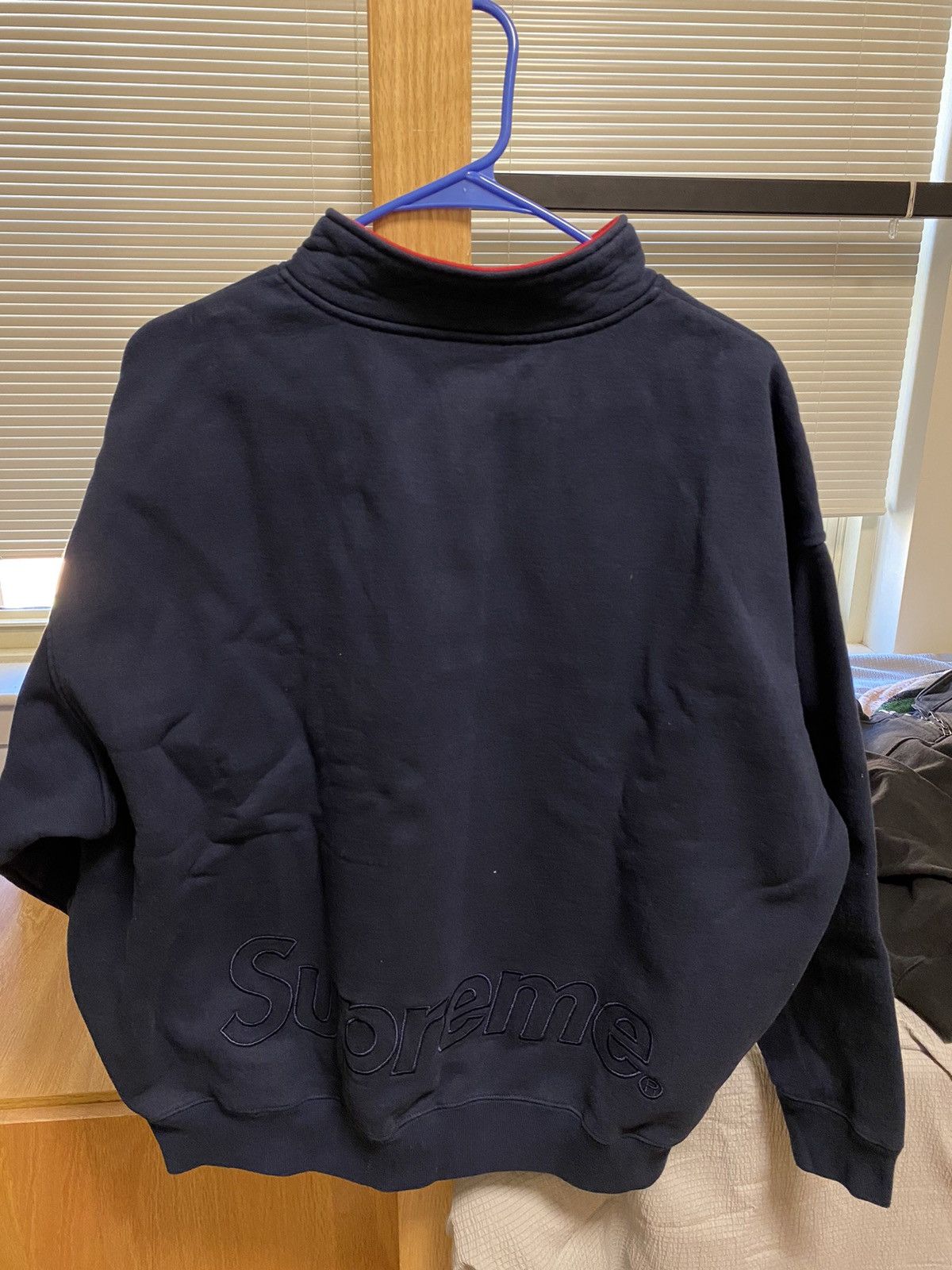 Supreme × Vintage Supreme washed half zip Size US M / EU 48-50 / 2 - 7 Thumbnail
