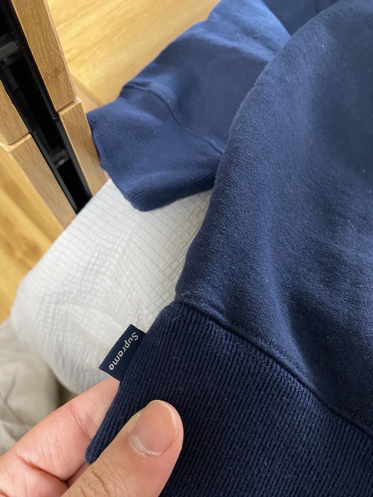Supreme × Vintage Supreme washed half zip Size US M / EU 48-50 / 2 - 8 Thumbnail