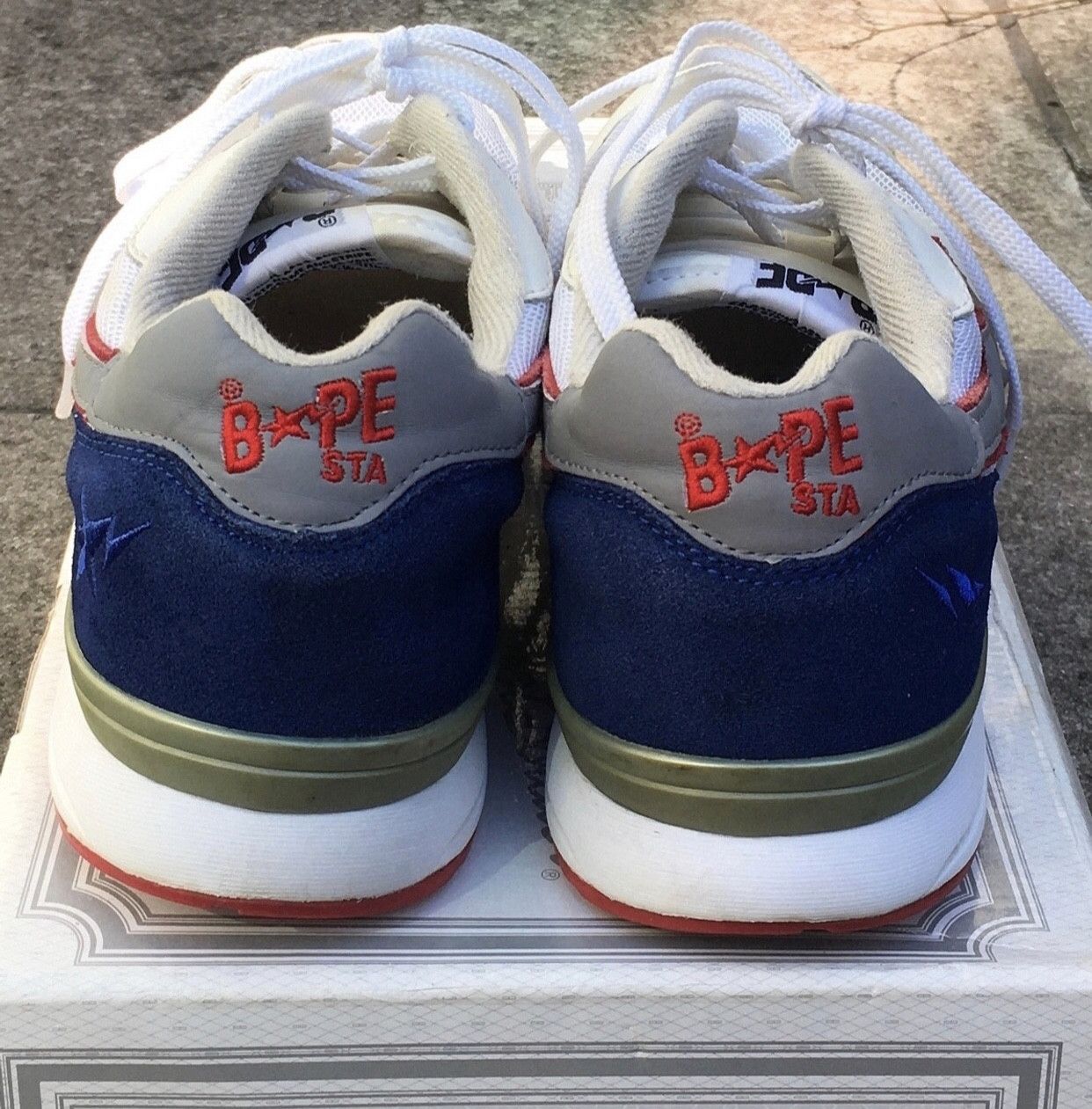 Bape Bape low top bapestas Size US 10 / EU 43 - 4 Thumbnail