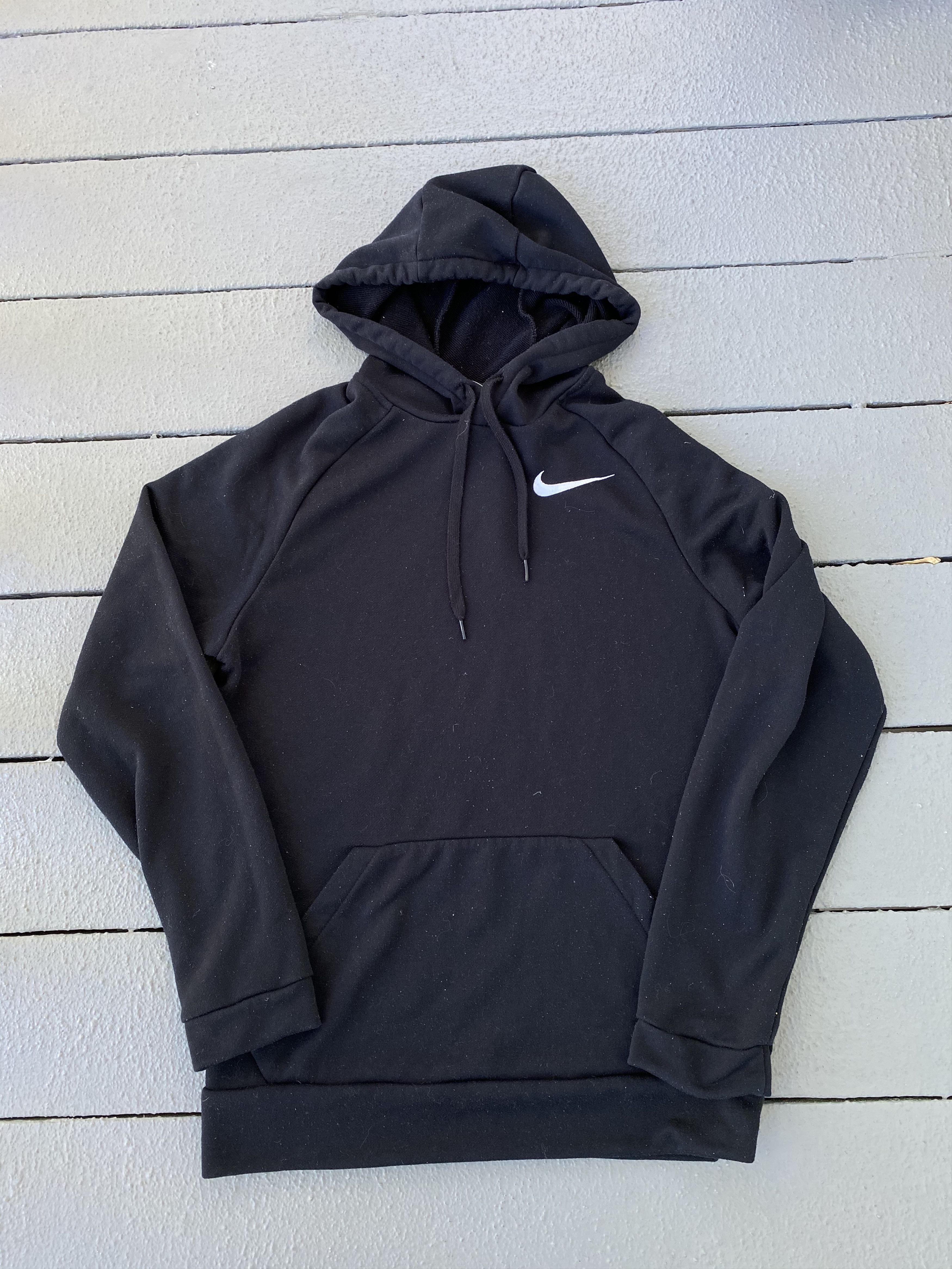 Nike × Vintage 00s Nike Embroidered Swoosh Logo Hoodie Travis Size US S / EU 44-46 / 1 - 1 Thumbnail