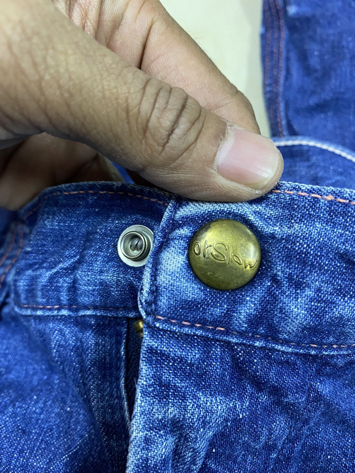 Orslow × Vintage Vintage Orslow Workers Denim Size US 31 - 7 Thumbnail