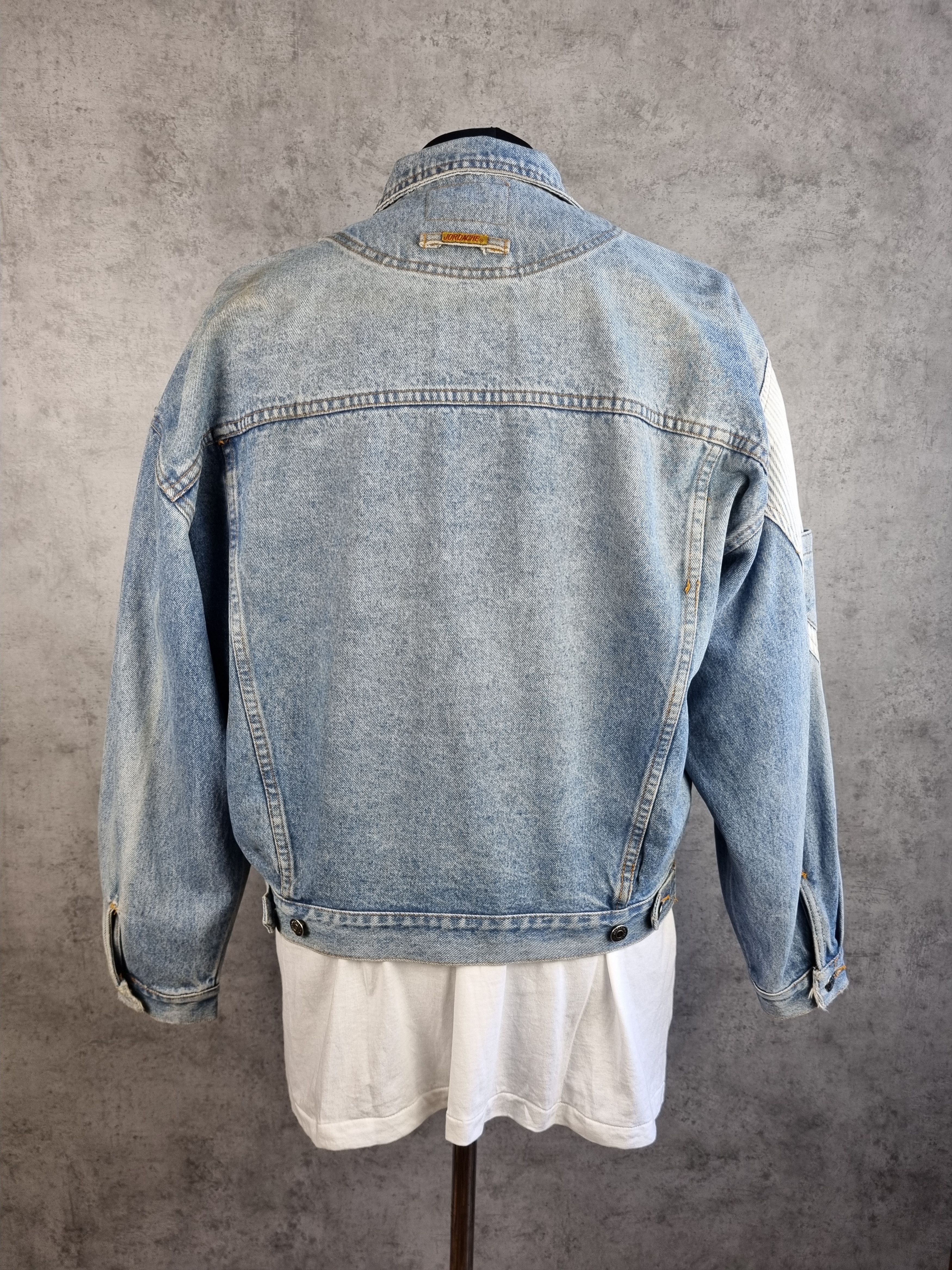 Japanese Brand × Jordache Rare 90s JORDACHE Patchwork Denim Multi pockets Jacket Size US M / EU 48-50 / 2 - 4 Thumbnail