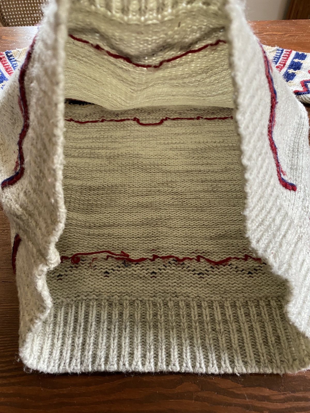 Vintage Vintage 80’s Selkirk Textile Fisherman Style Knit Sweater Size US M / EU 48-50 / 2 - 3 Thumbnail