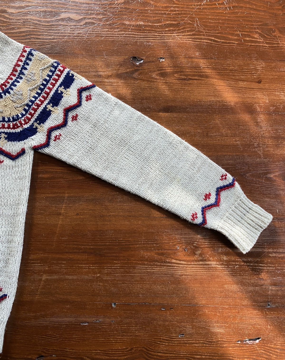 Vintage Vintage 80’s Selkirk Textile Fisherman Style Knit Sweater Size US M / EU 48-50 / 2 - 7 Thumbnail
