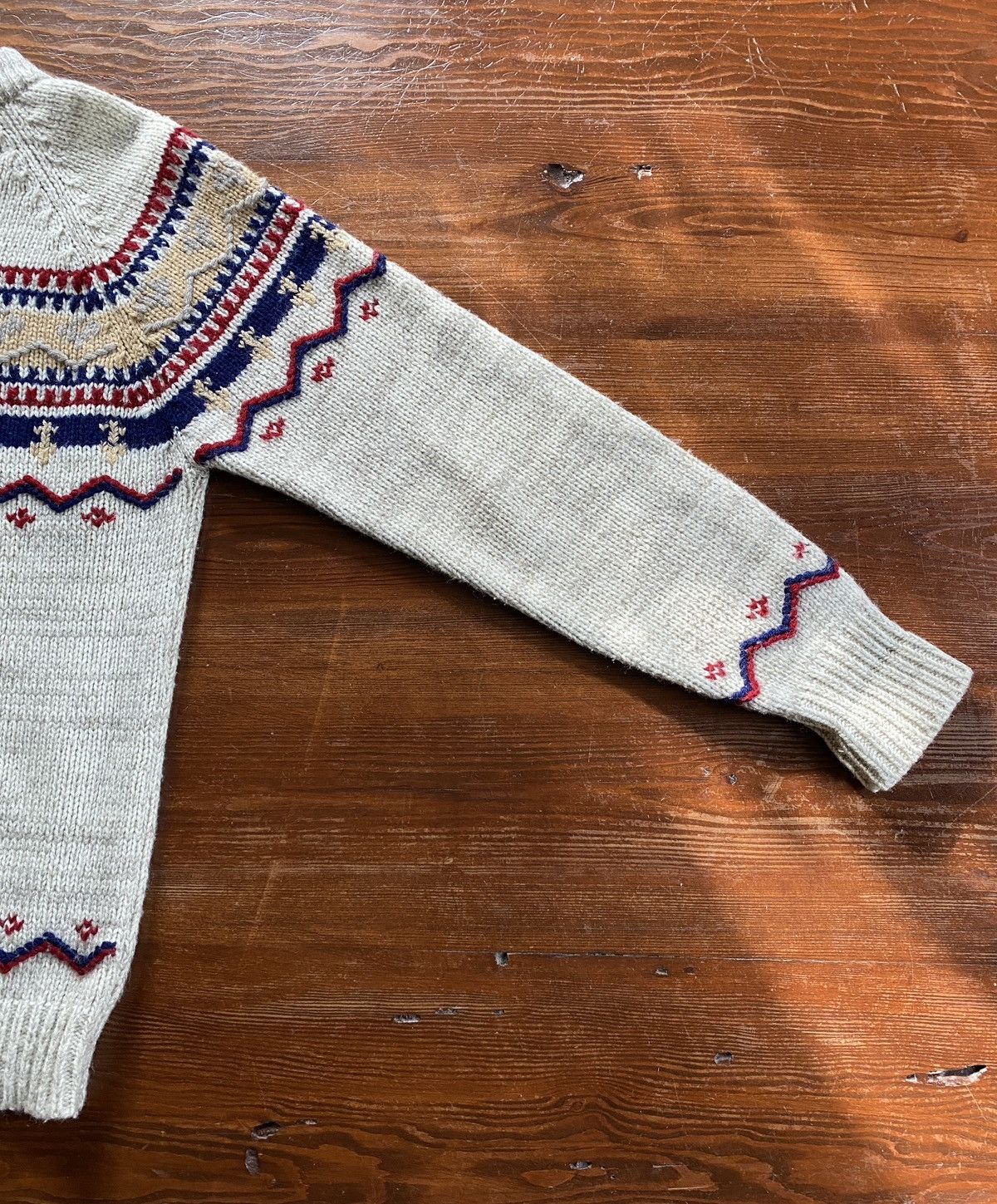 Vintage Vintage 80’s Selkirk Textile Fisherman Style Knit Sweater Size US M / EU 48-50 / 2 - 11 Thumbnail