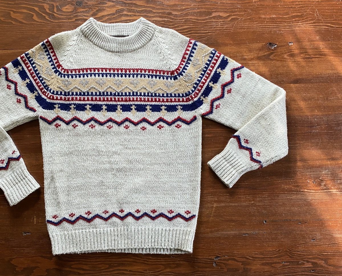 Vintage Vintage 80’s Selkirk Textile Fisherman Style Knit Sweater Size US M / EU 48-50 / 2 - 1 Thumbnail