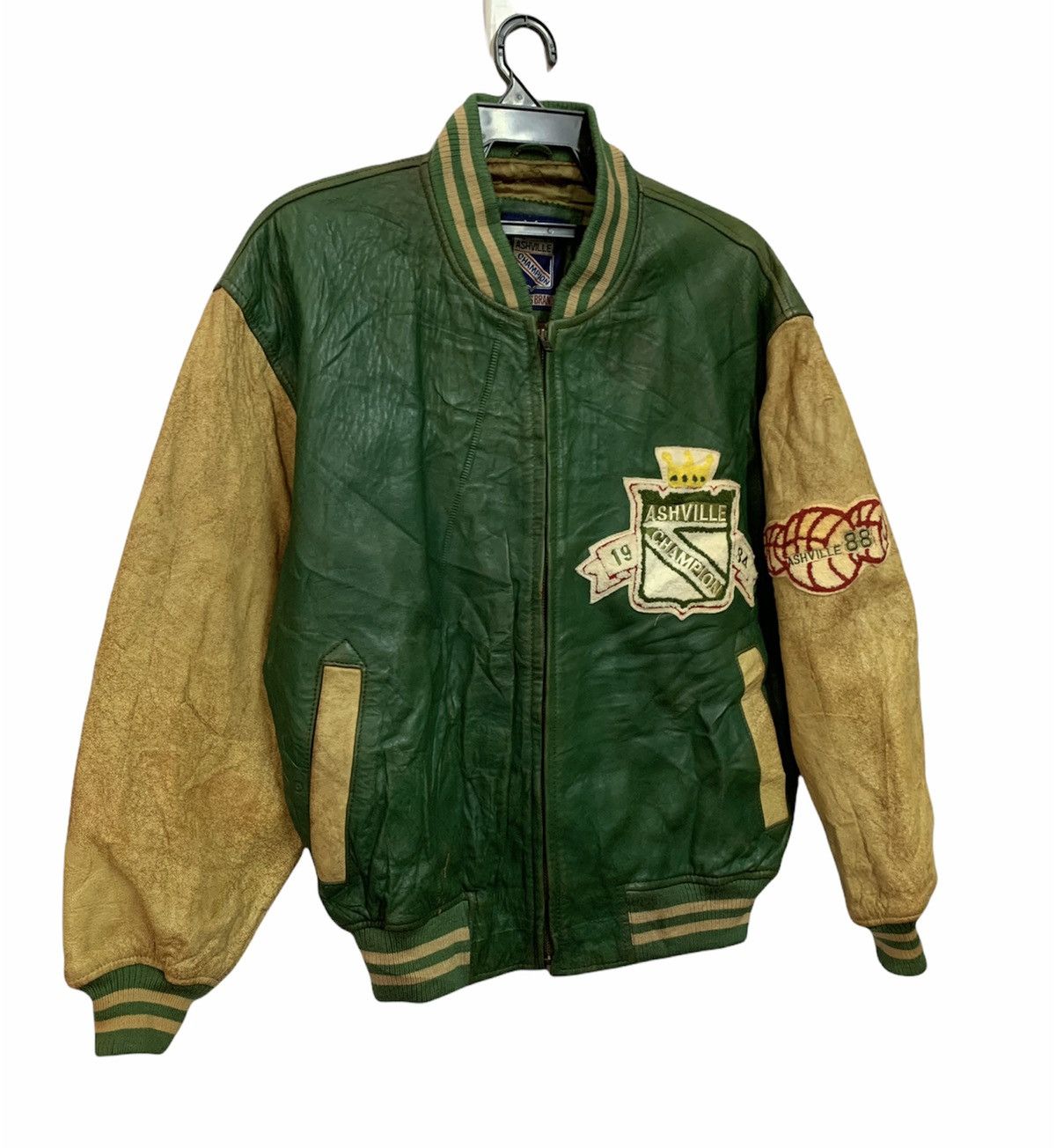 Genuine Leather Ashville Champion Leather Varsity Jacket Size US M / EU 48-50 / 2 - 4 Thumbnail