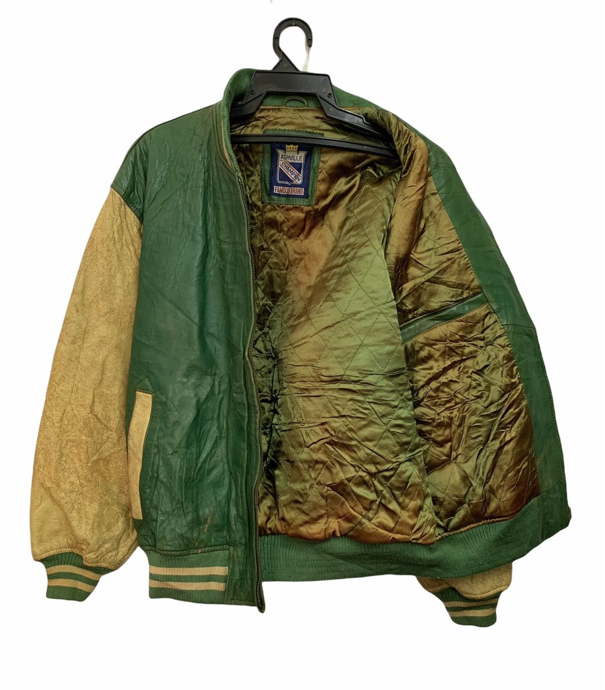 Genuine Leather Ashville Champion Leather Varsity Jacket Size US M / EU 48-50 / 2 - 10 Thumbnail