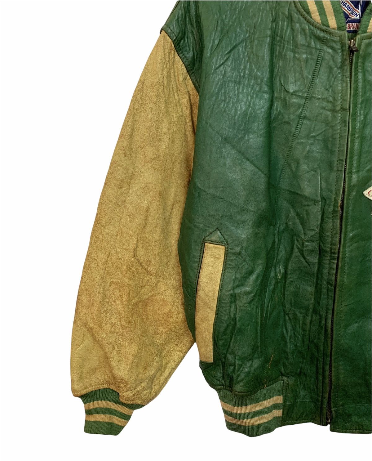 Genuine Leather Ashville Champion Leather Varsity Jacket Size US M / EU 48-50 / 2 - 6 Thumbnail