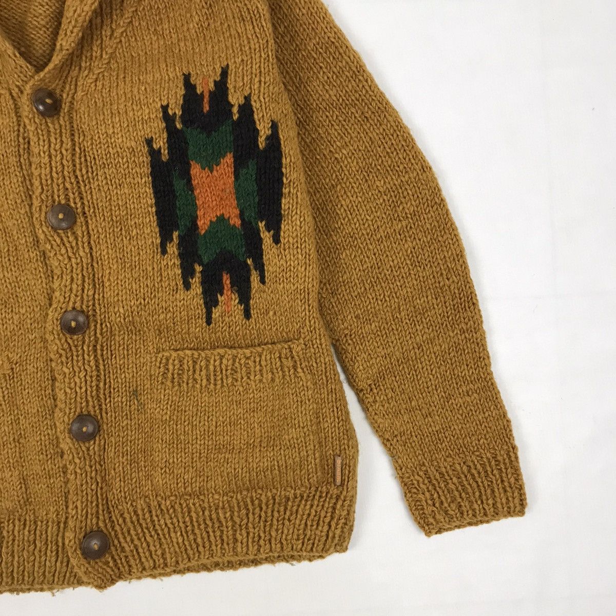Native × Vintage Vintage Native Navajo chimayo wool knitwear Size US M / EU 48-50 / 2 - 4 Thumbnail