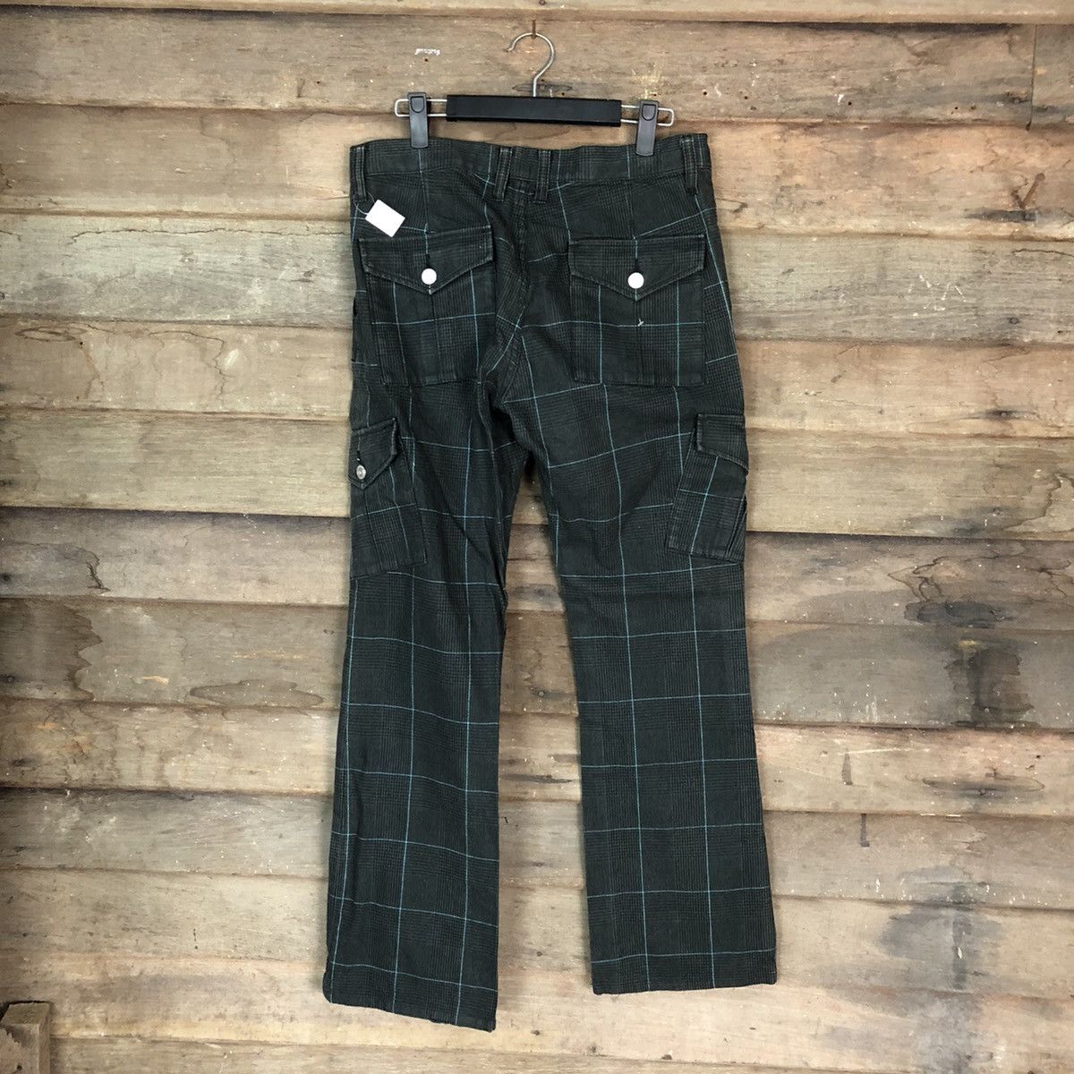 Burberry DLL Burbery Checkred Cargo Multupocket Pants #1462 Size 30" / US 8 / IT 44 - 11 Thumbnail