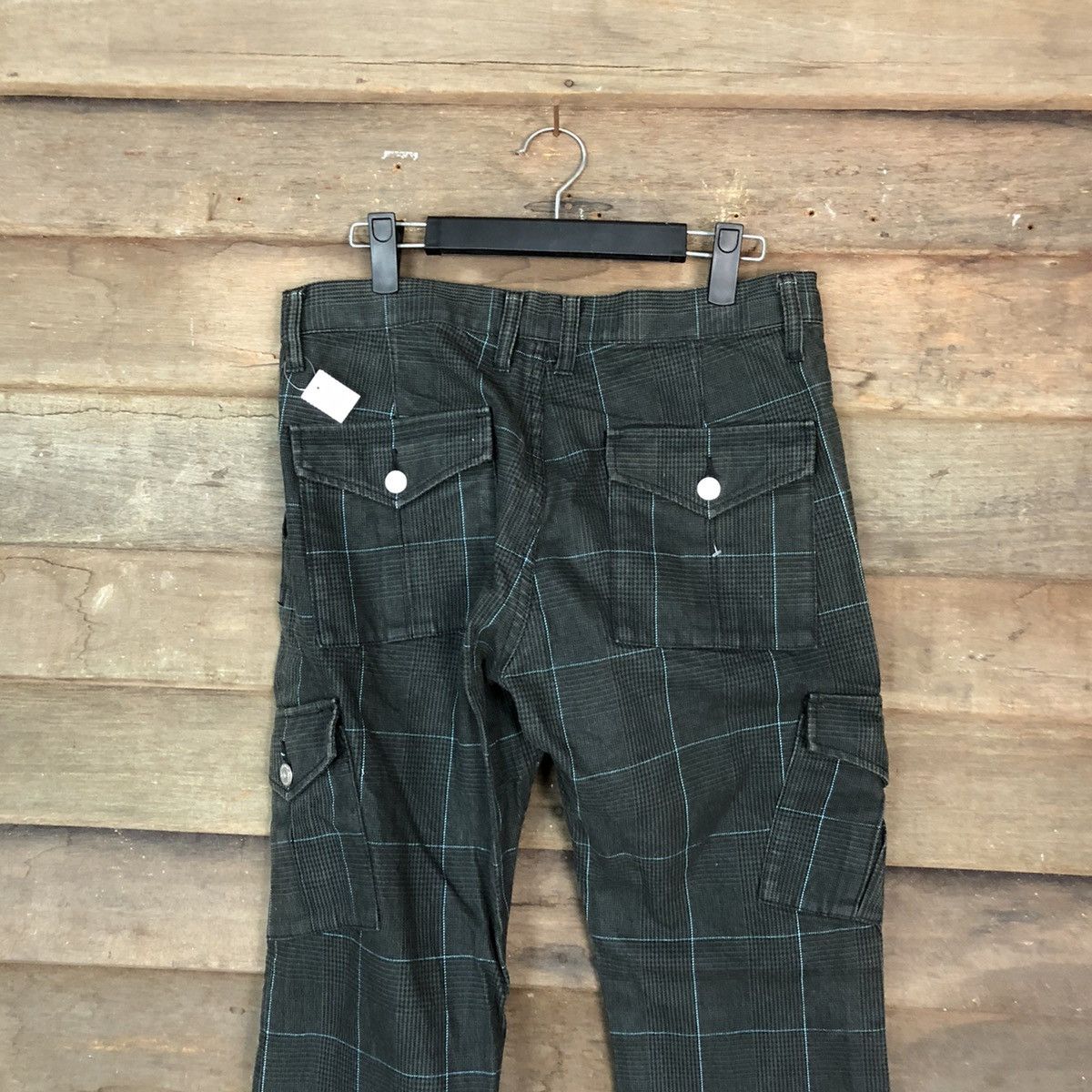 Burberry DLL Burbery Checkred Cargo Multupocket Pants #1462 Size 30" / US 8 / IT 44 - 12 Thumbnail