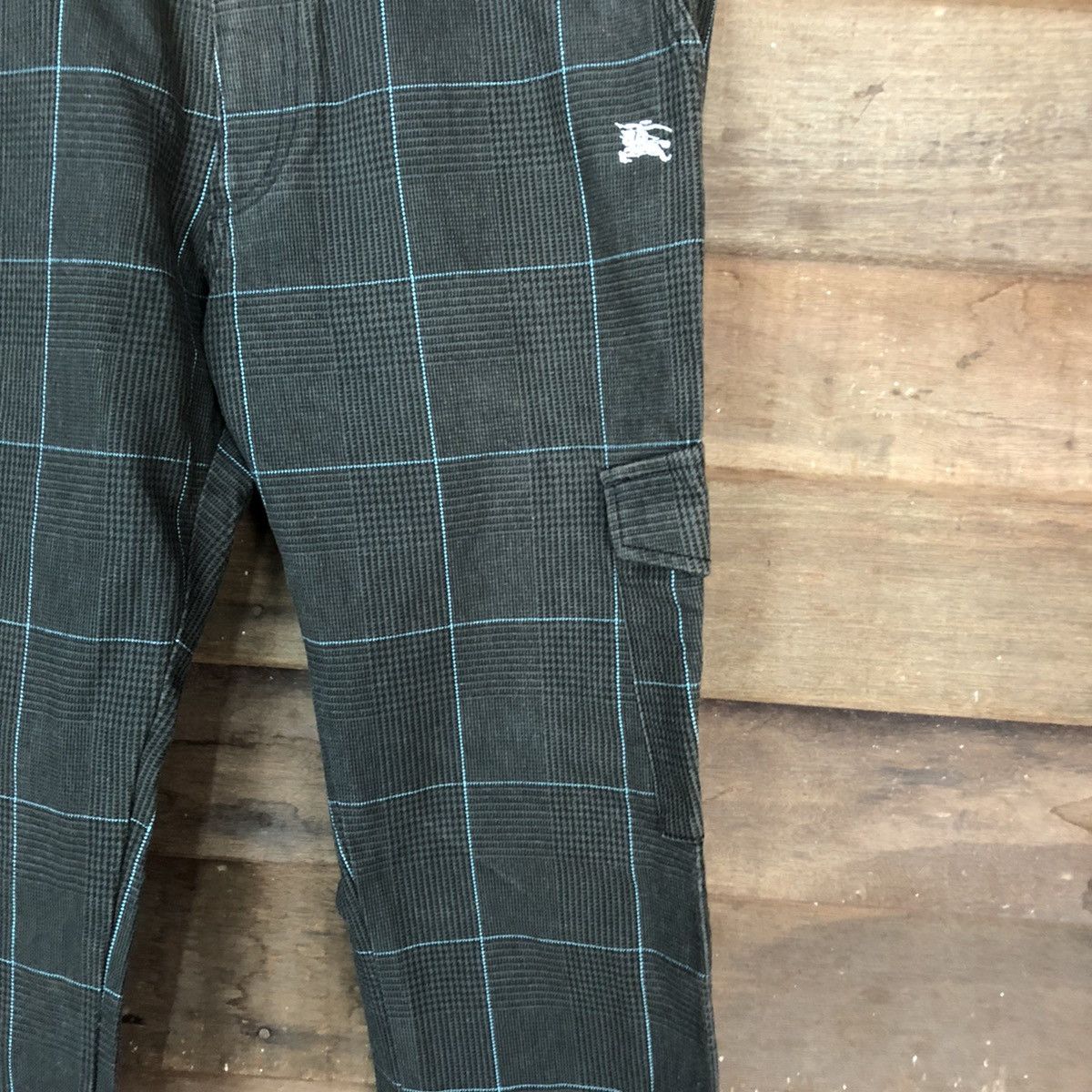 Burberry DLL Burbery Checkred Cargo Multupocket Pants #1462 Size 30" / US 8 / IT 44 - 8 Thumbnail