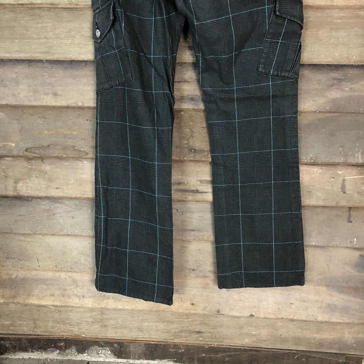 Burberry DLL Burbery Checkred Cargo Multupocket Pants #1462 Size 30" / US 8 / IT 44 - 13 Thumbnail