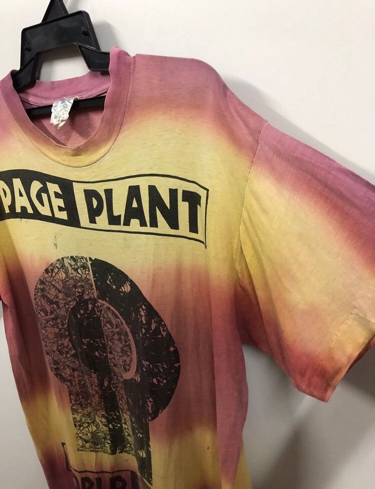 Band Tees × Led Zeppelin × Vintage Vintage 1995 Jimmy Page Robert Plan Led Zeppelin Shirt Size US L / EU 52-54 / 3 - 9 Thumbnail