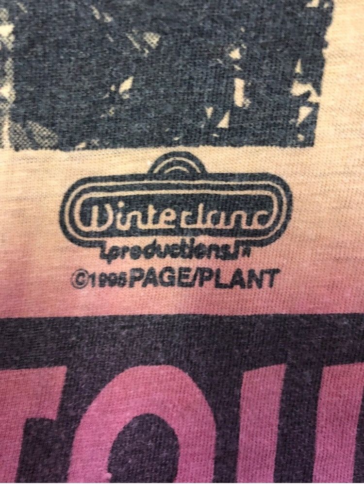 Band Tees × Led Zeppelin × Vintage Vintage 1995 Jimmy Page Robert Plan Led Zeppelin Shirt Size US L / EU 52-54 / 3 - 3 Thumbnail