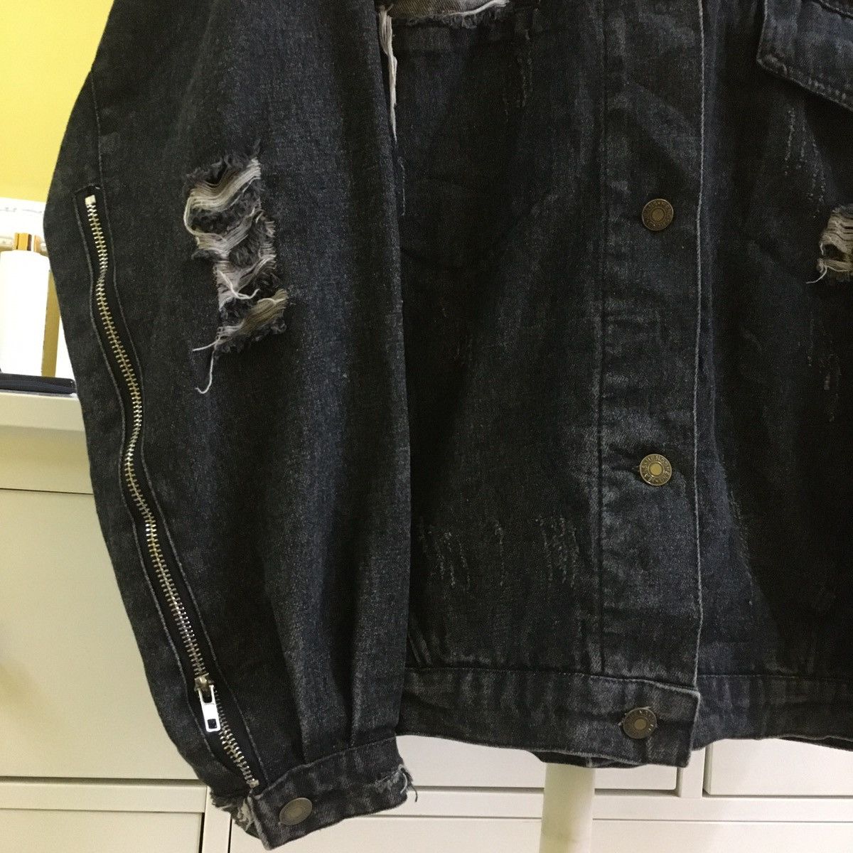 Japanese Brand Japanese Women Distressed Denim Size XL / US 12-14 / IT 48-50 - 3 Thumbnail