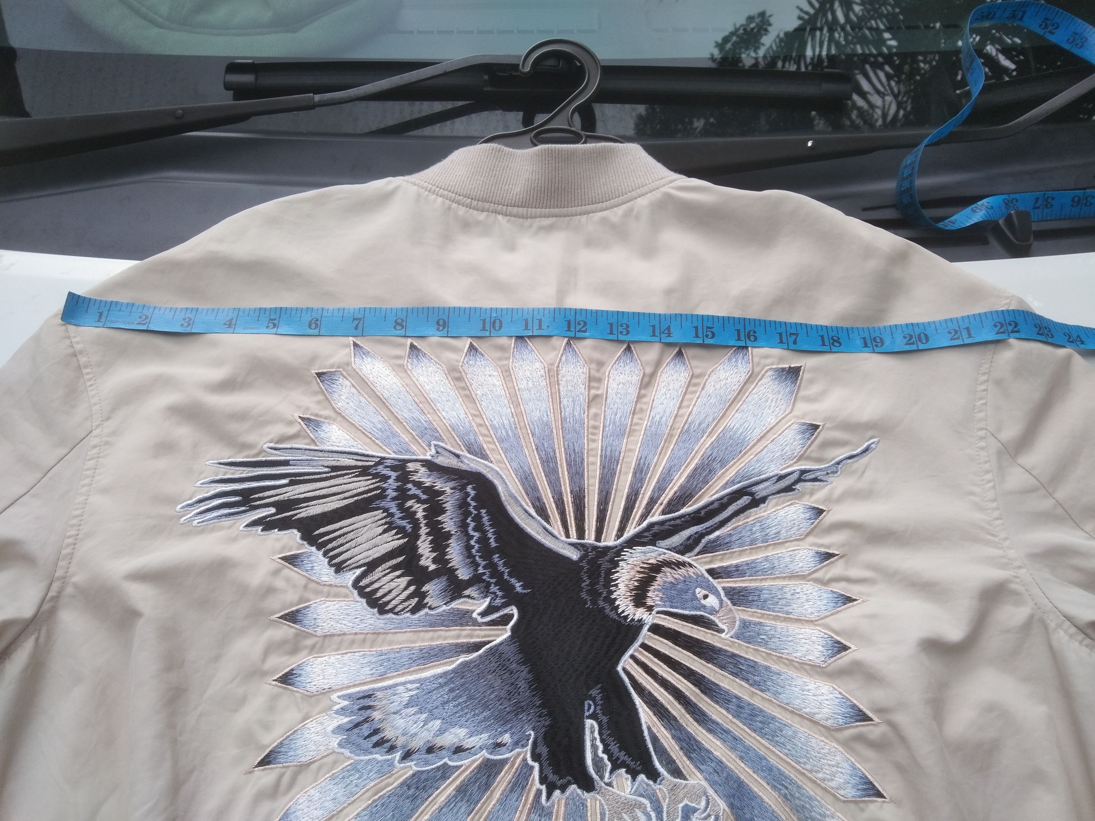 Japanese Brand LIGHTLAYERS H&M JACKET EMBROIDERY EAGLE Size US L / EU 52-54 / 3 - 9 Thumbnail