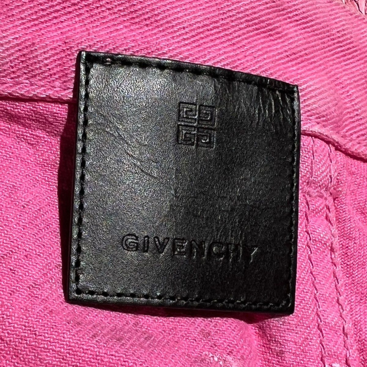 Givenchy SS21 Runway Crackled Paint thigh zip denim Size US 34 / EU 50 - 4 Thumbnail