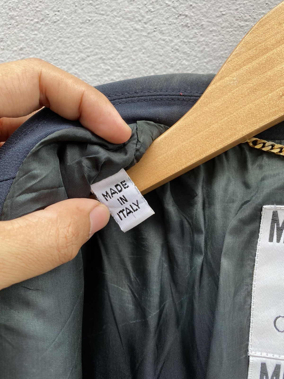 Moschino authentic moschino couture double collar luxury blazer Size 38R - 4 Thumbnail
