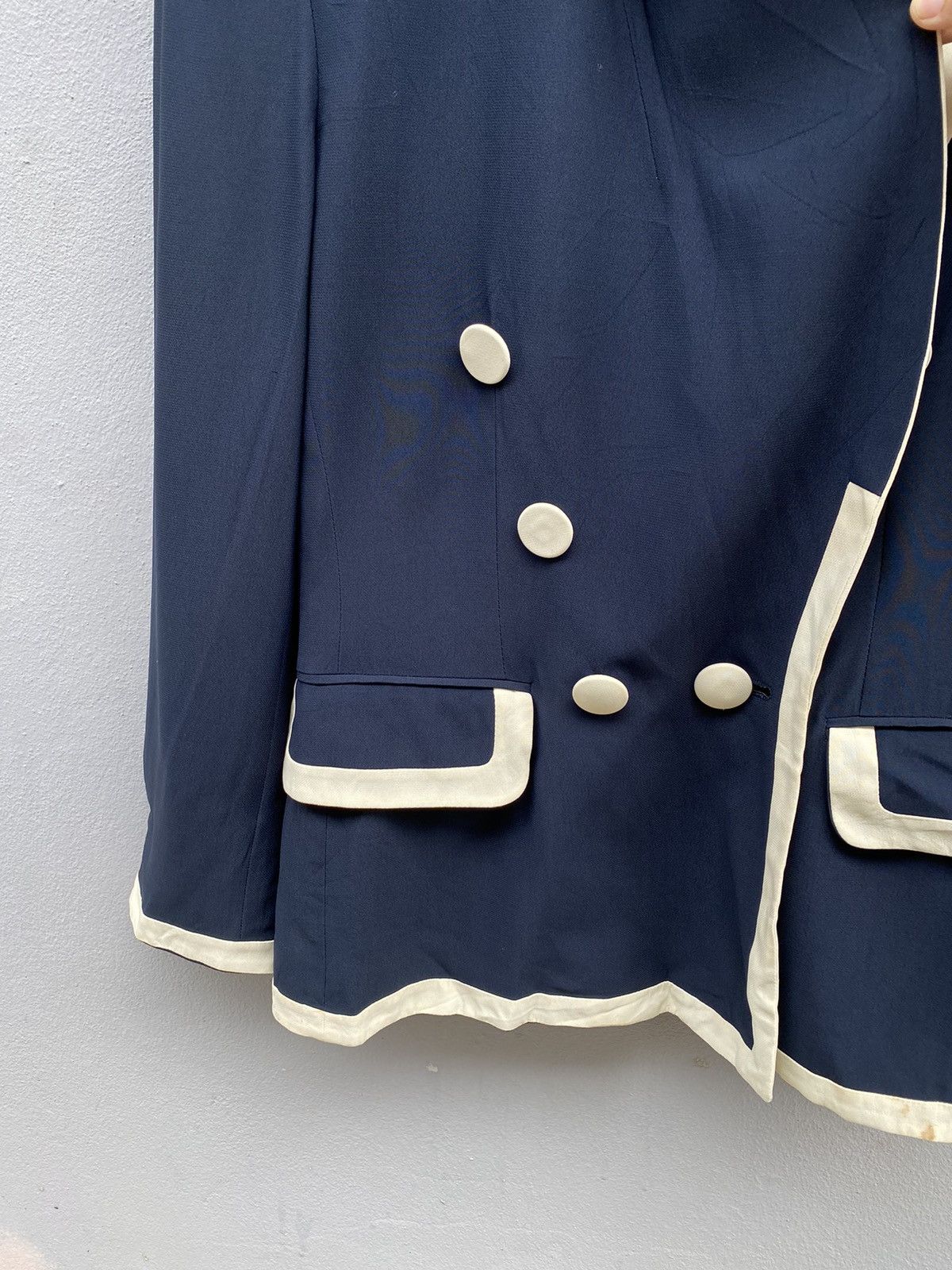 Moschino authentic moschino couture double collar luxury blazer Size 38R - 6 Thumbnail