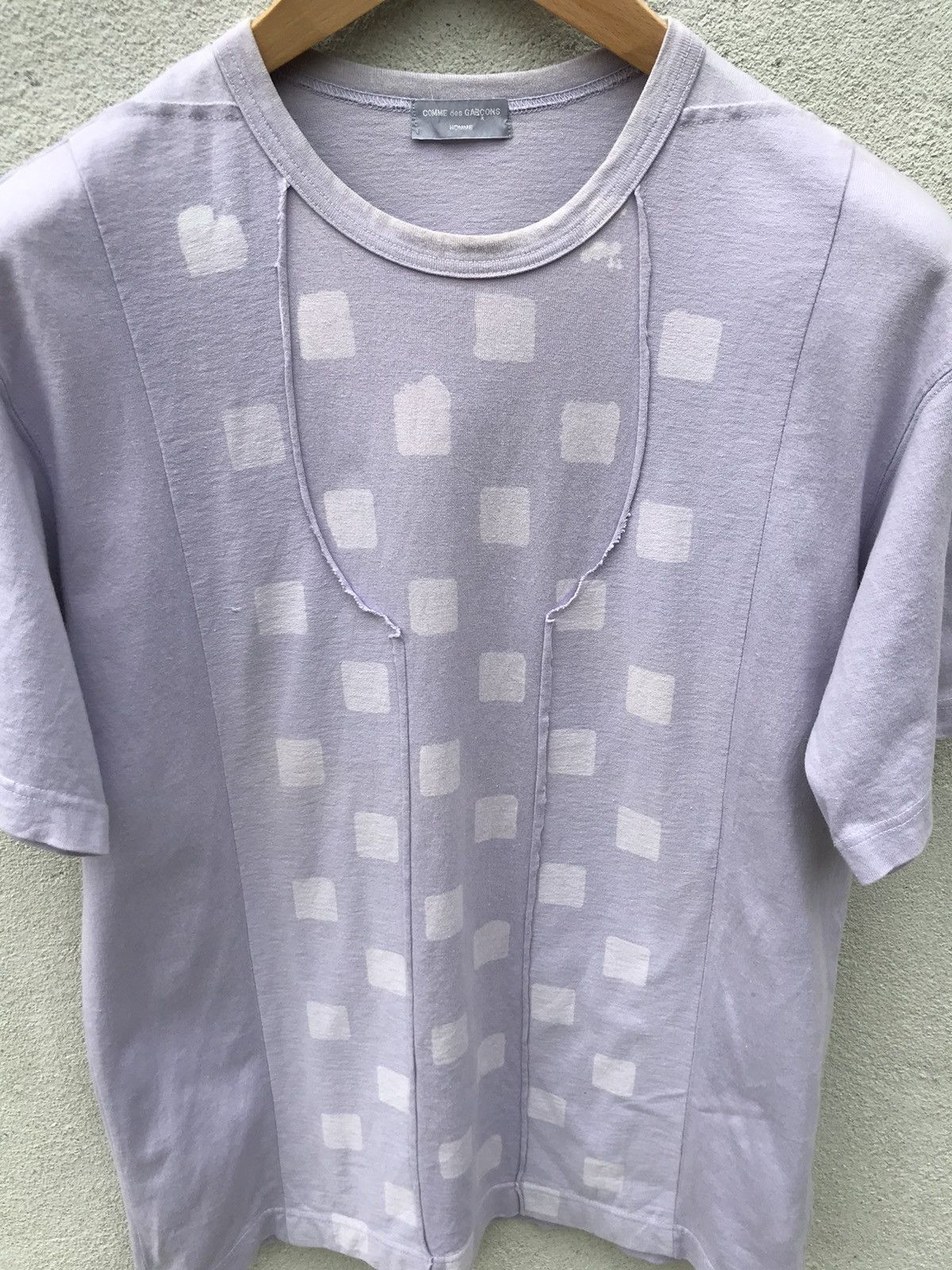 Comme des Garcons Homme AD2000 COMME DES GARÇONS HOMME PAINTER REBUILD TEE Size US M / EU 48-50 / 2 - 3 Thumbnail