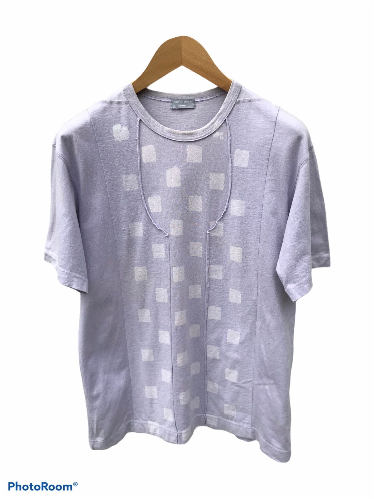 Comme des Garcons Homme AD2000 COMME DES GARÇONS HOMME PAINTER REBUILD TEE Size US M / EU 48-50 / 2 - 1 Thumbnail