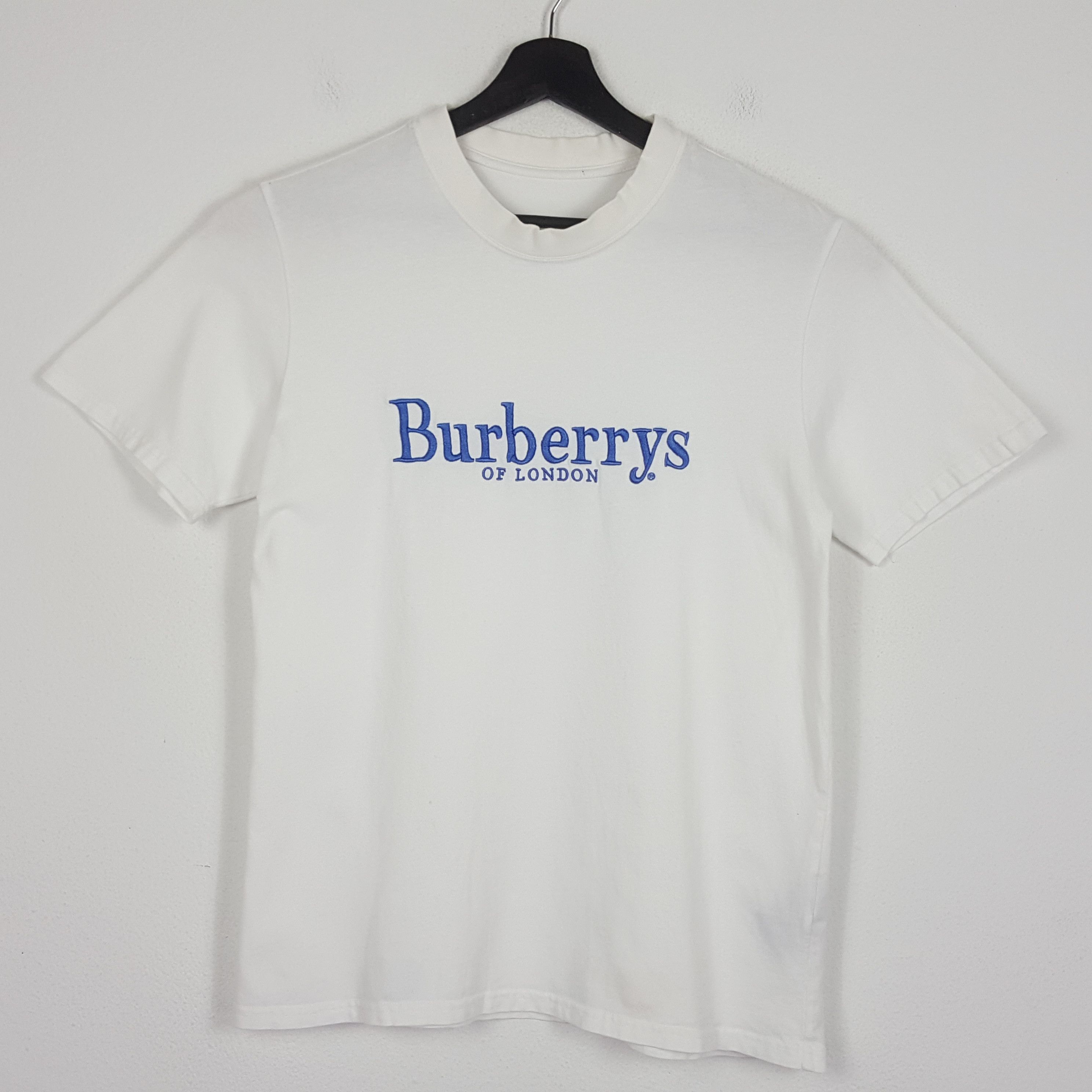 Burberry × Vintage Burberry Spell Out Design T-shirt Size US M / EU 48-50 / 2 - 1 Thumbnail