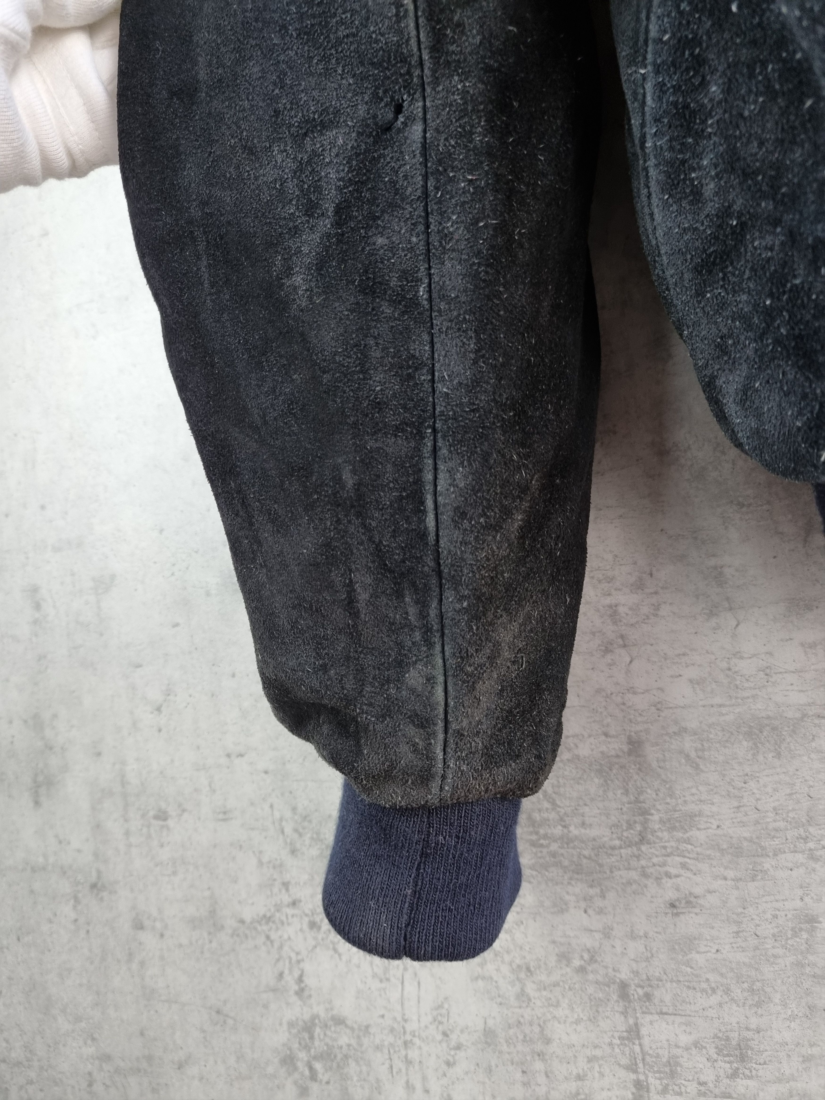 Aztech Mountain × Vintage 80s Aztec Suede Leather Bomber Aviator AIRMAIL Jacket Size US M / EU 48-50 / 2 - 19 Thumbnail