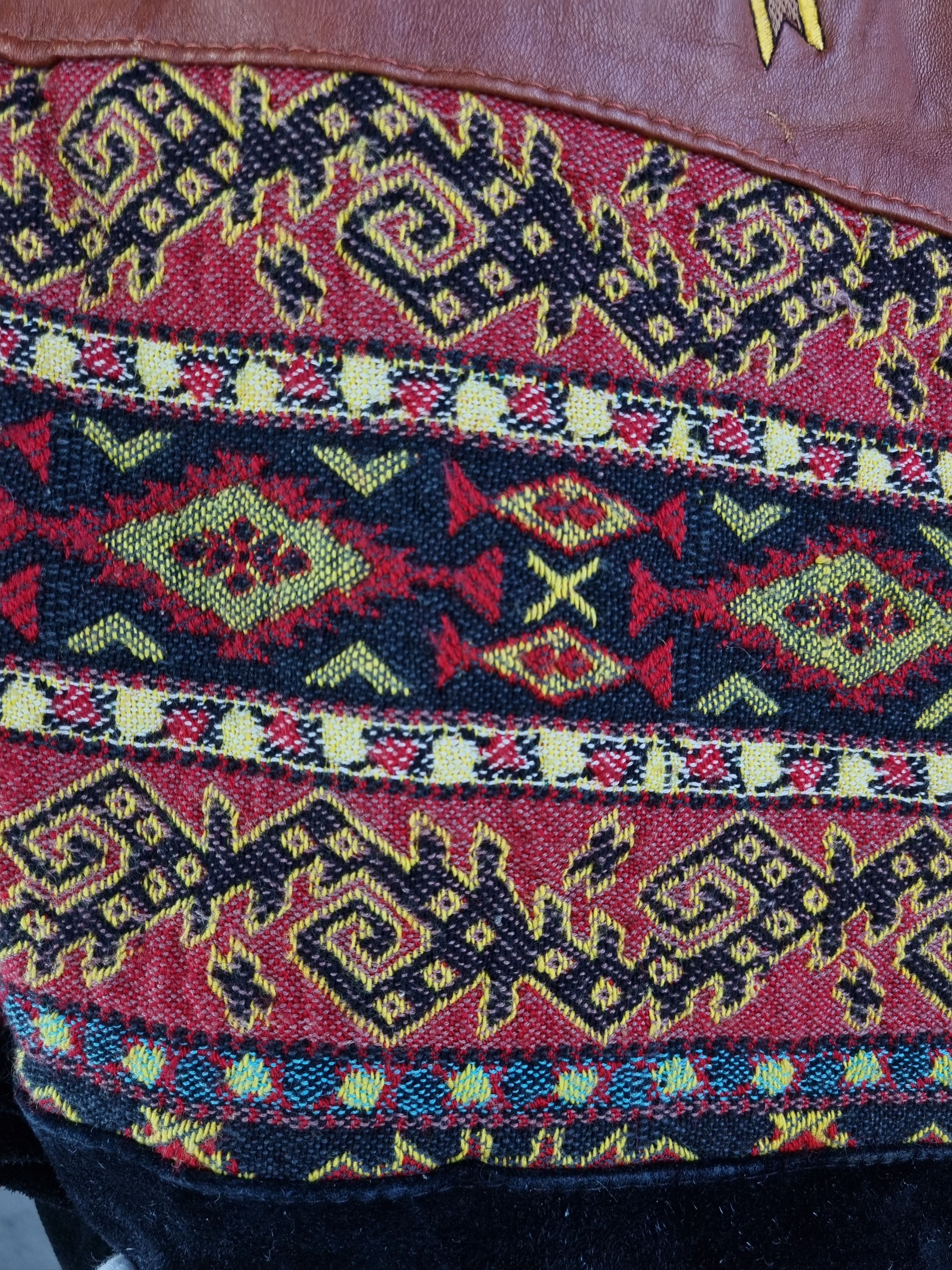 Aztech Mountain × Vintage 80s Aztec Suede Leather Bomber Aviator AIRMAIL Jacket Size US M / EU 48-50 / 2 - 11 Thumbnail