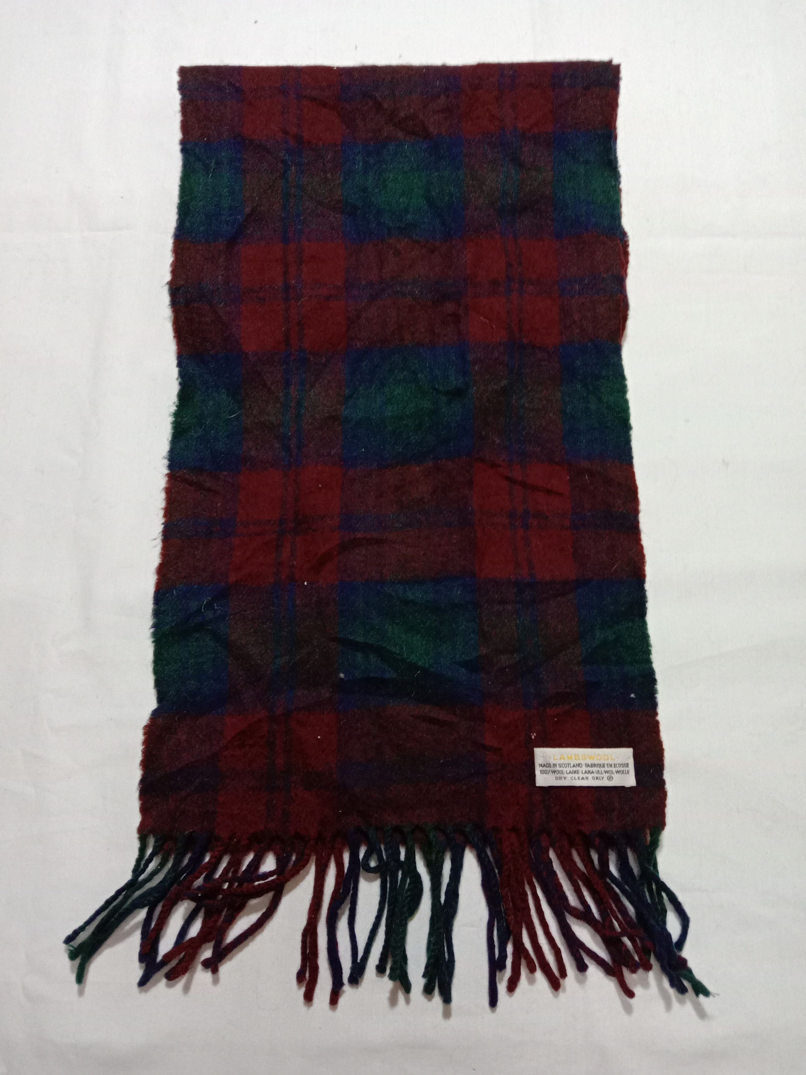 Designer COMBO!! Tweedmill Lambswool British Made Muffler/Scarf Size ONE SIZE - 11 Thumbnail