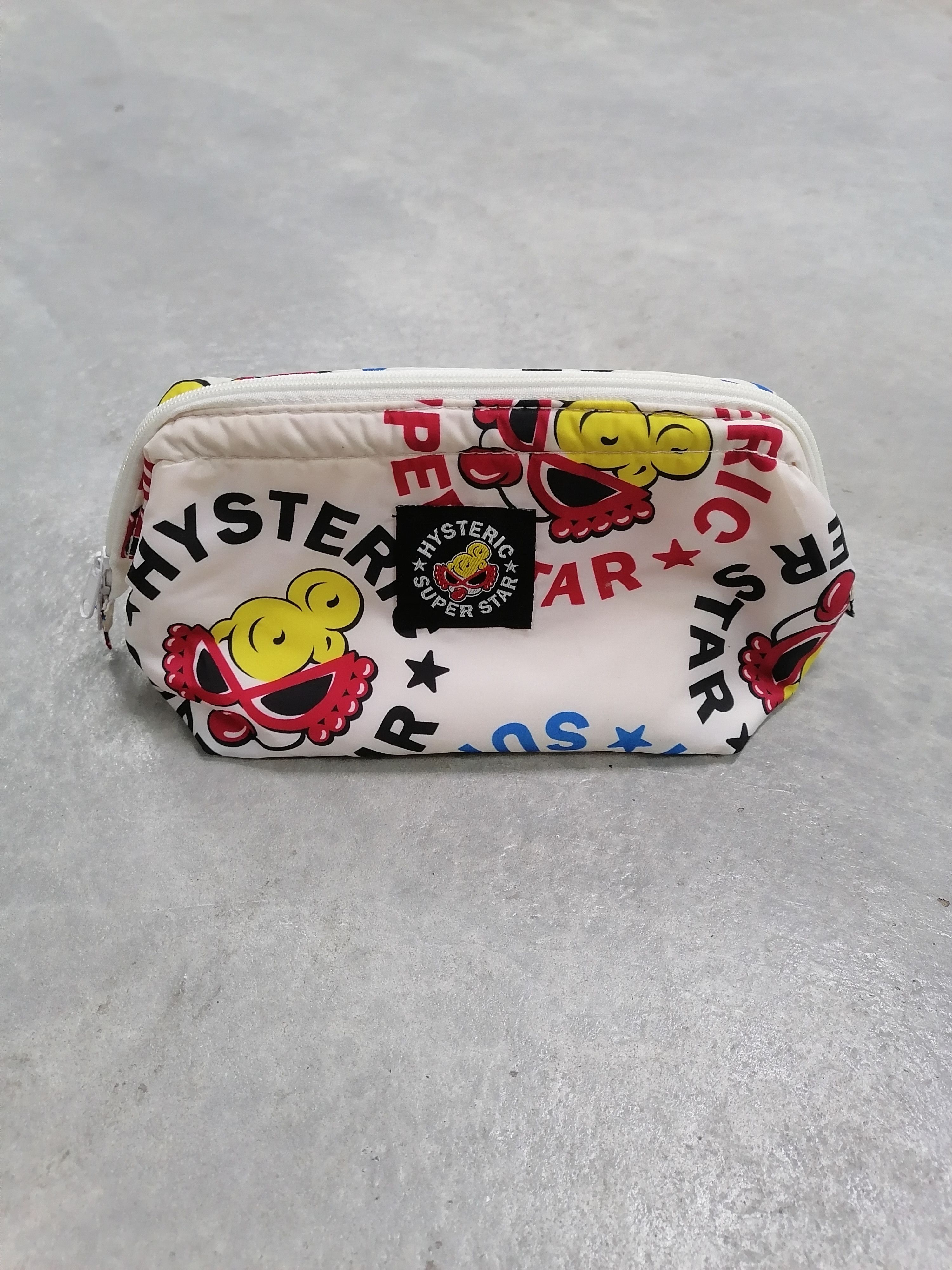 Hysteric Glamour Rare🔥Hysteric Glamour Over Printed Nylon Pouch Bag⚡ Size ONE SIZE - 3 Thumbnail