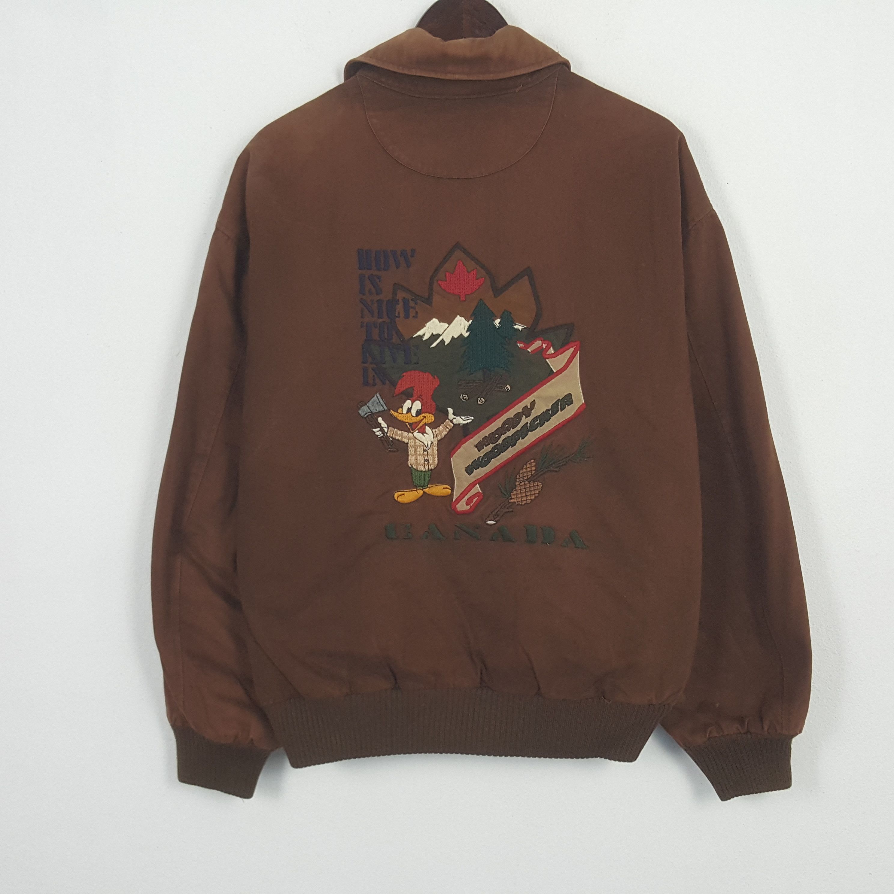 Japanese Brand × Vintage Vintage Woody Woodpecker Zipper Jacket Size US XXL / EU 58 / 5 - 1 Thumbnail