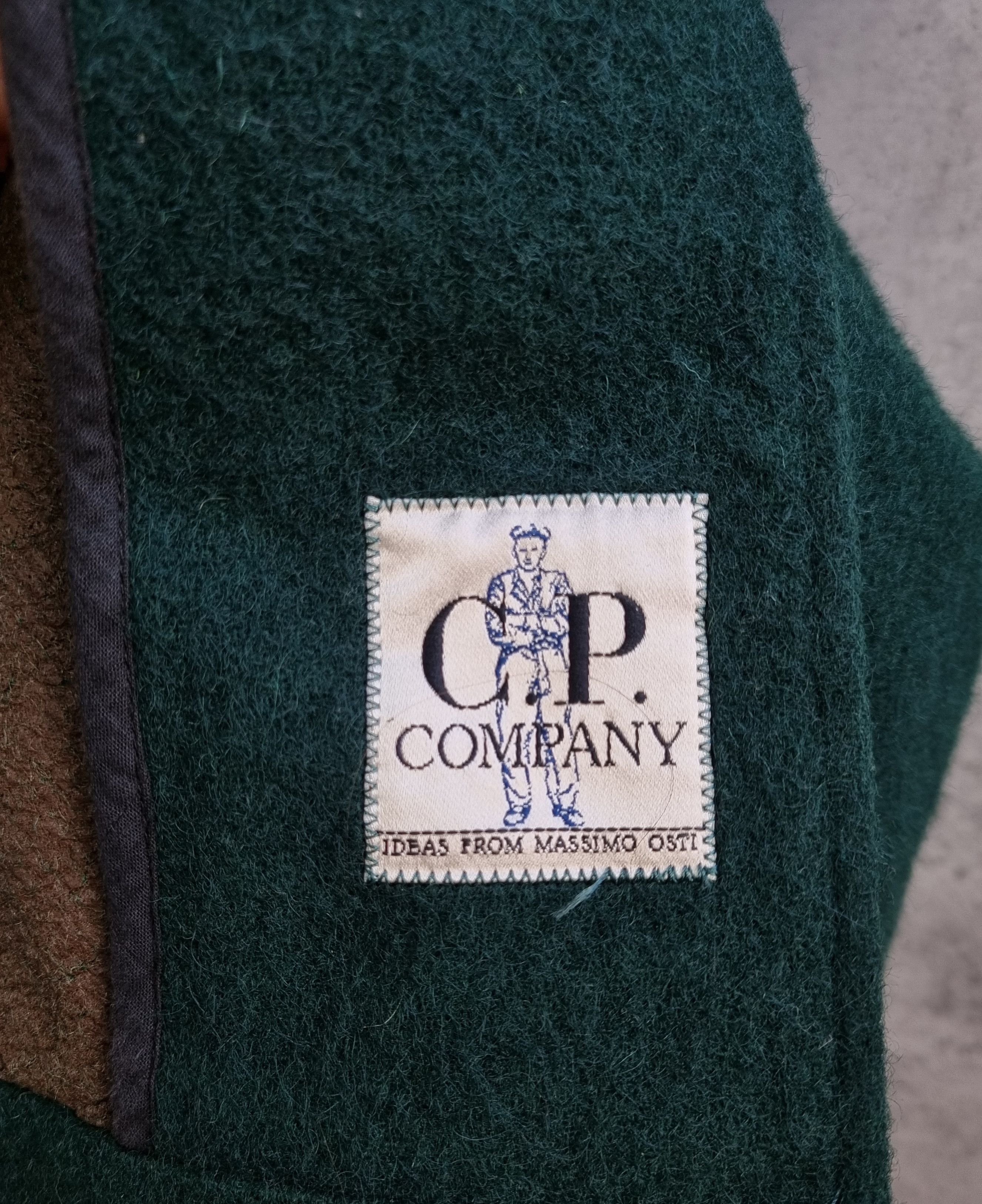C.P. Company × Massimo Osti 1987 Archival CP Company Vintage Coat Wool Ruber Size US M / EU 48-50 / 2 - 8 Thumbnail