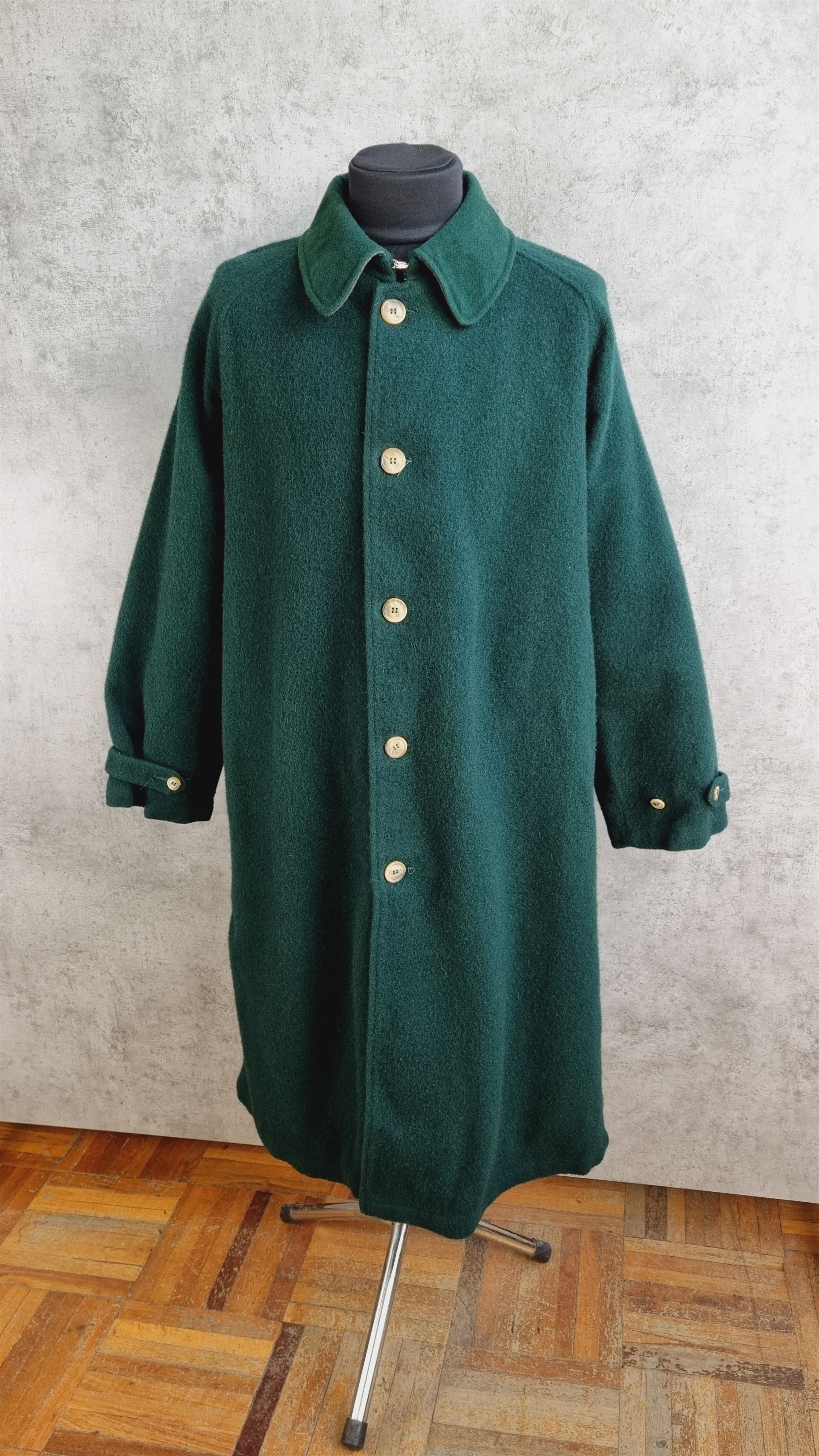 C.P. Company × Massimo Osti 1987 Archival CP Company Vintage Coat Wool Ruber Size US M / EU 48-50 / 2 - 4 Thumbnail