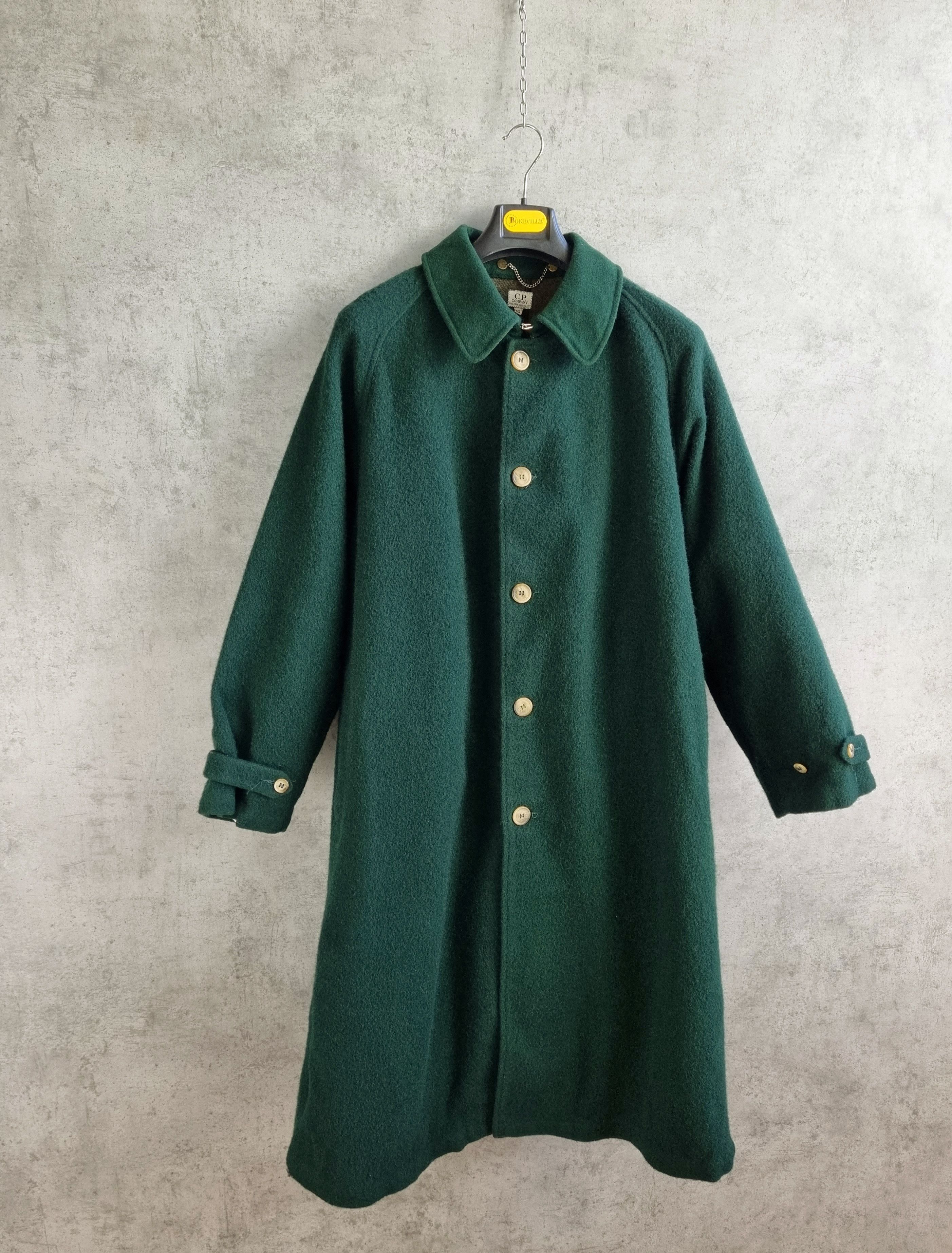 C.P. Company × Massimo Osti 1987 Archival CP Company Vintage Coat Wool Ruber Size US M / EU 48-50 / 2 - 20 Thumbnail