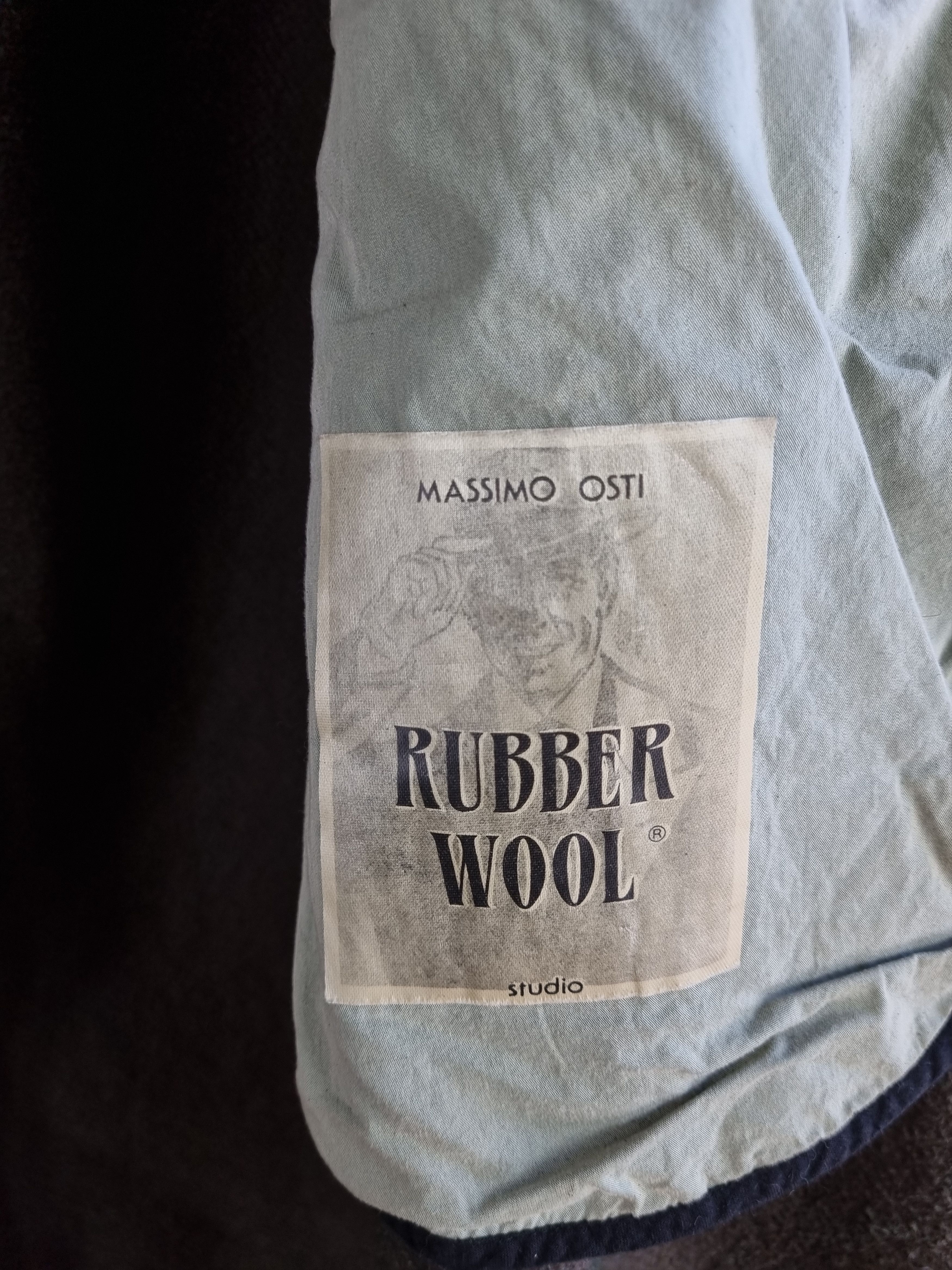 C.P. Company × Massimo Osti 1987 Archival CP Company Vintage Coat Wool Ruber Size US M / EU 48-50 / 2 - 15 Thumbnail